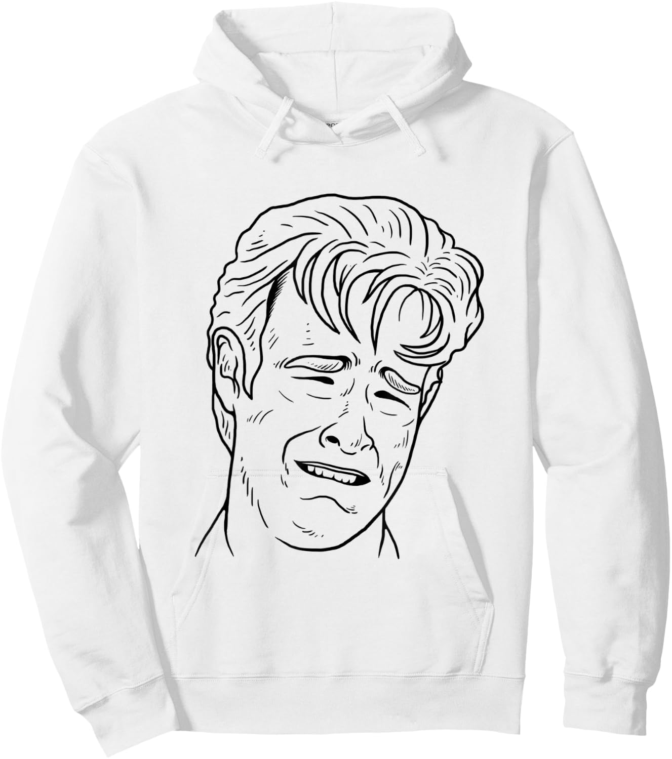 Crying Dawson - Meme Internet Emotions Funny Sad Hoodie - Hoodie | White