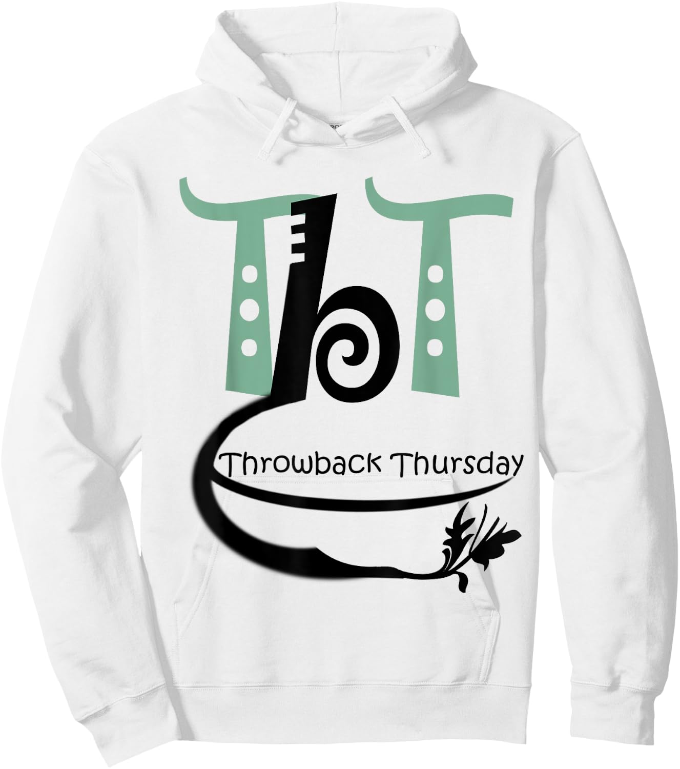 Throwback Thursday cool , TBT , tbt Hoodie - Hoodie | White