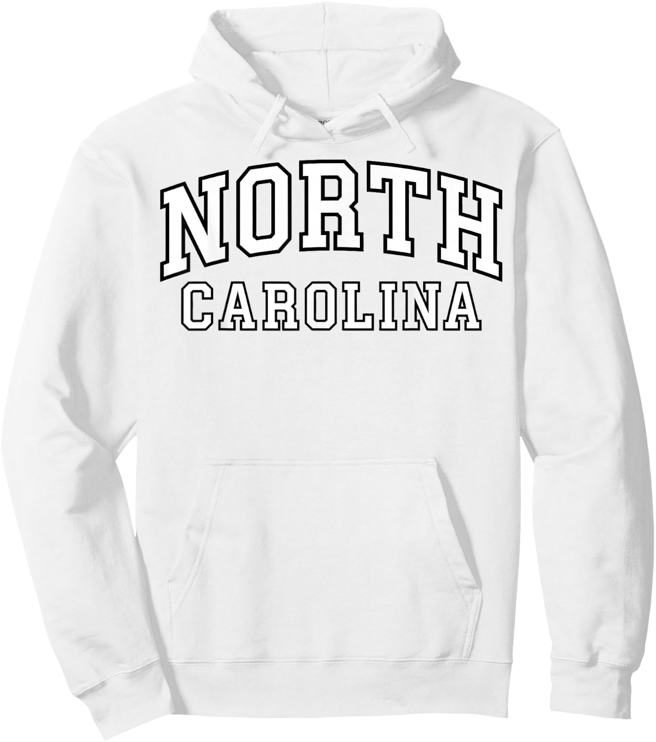 North Carolina NC Vintage Design Men Women Kids Hoodie - Hoodie | White