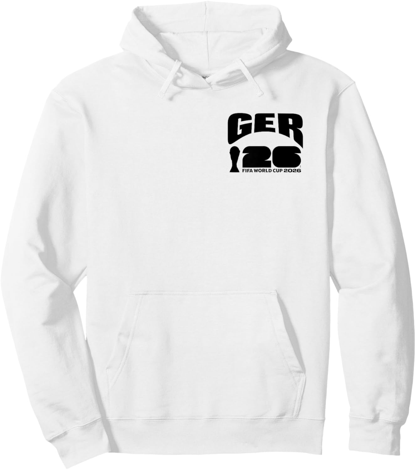 FIFA World CUP26 Germany Ball in Goal Hoodie - Hoodie | White