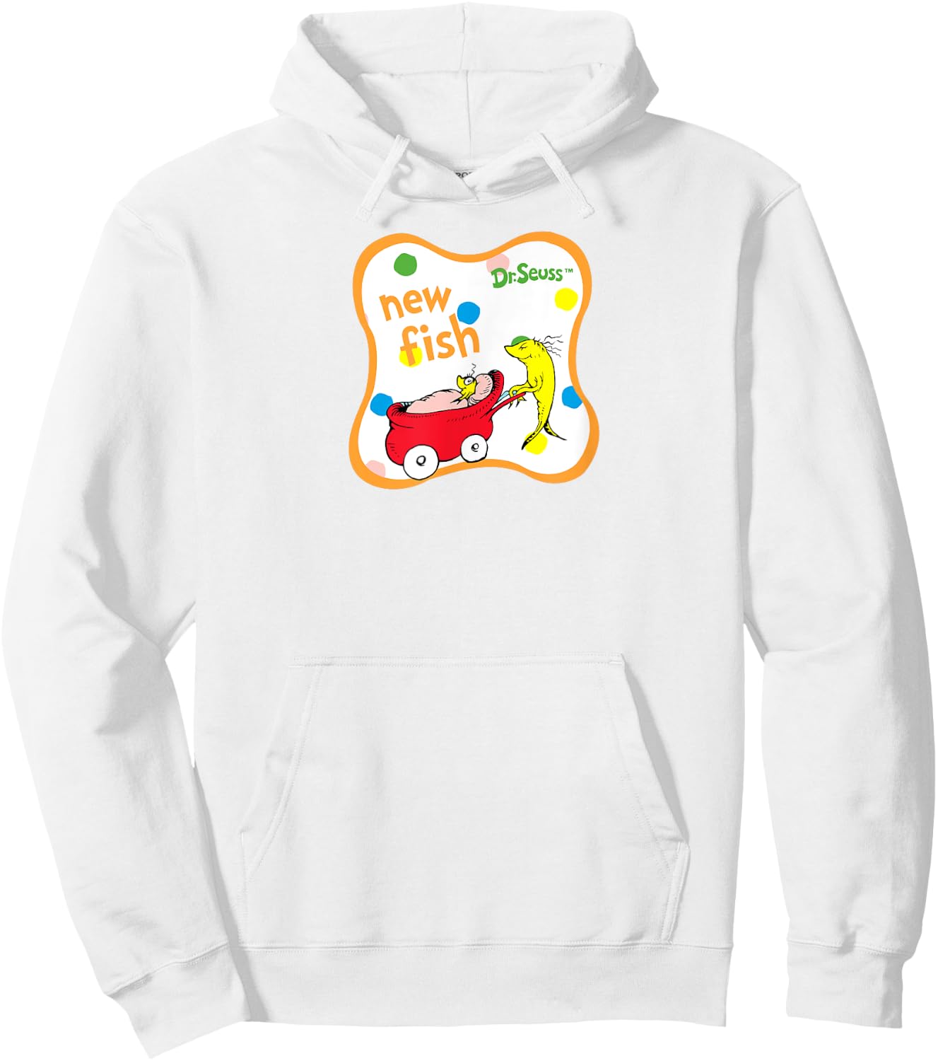 Dr. Seuss New Fish Hoodie - Hoodie | White