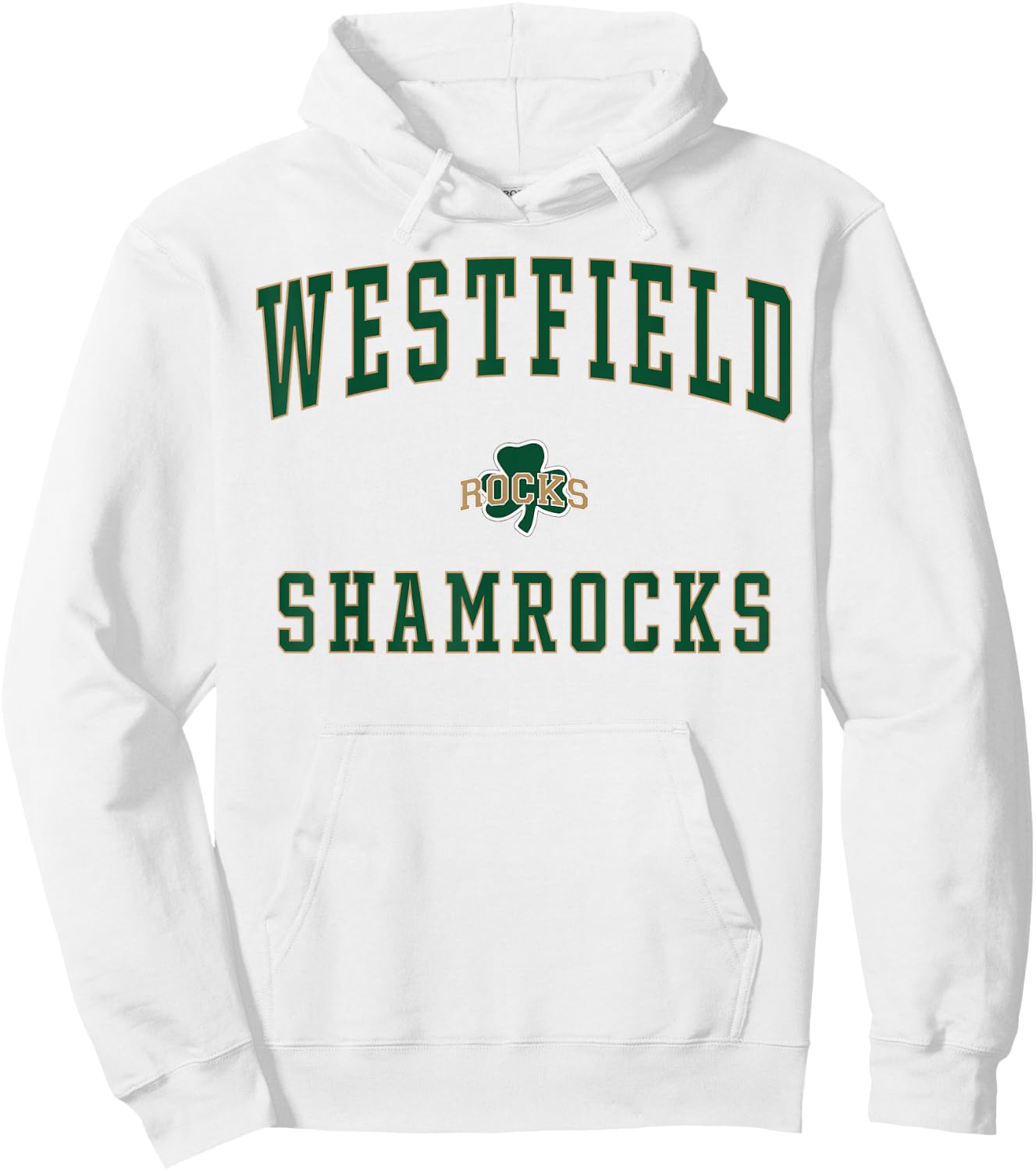Westfield High School Shamrocks Hoodie - Hoodie | White
