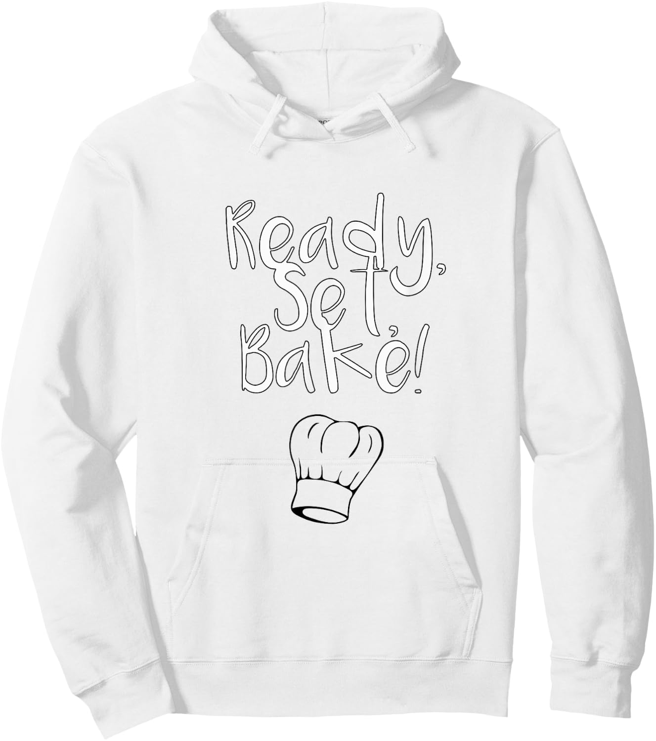 Ready, Set, Bake Hoodie - Hoodie | White