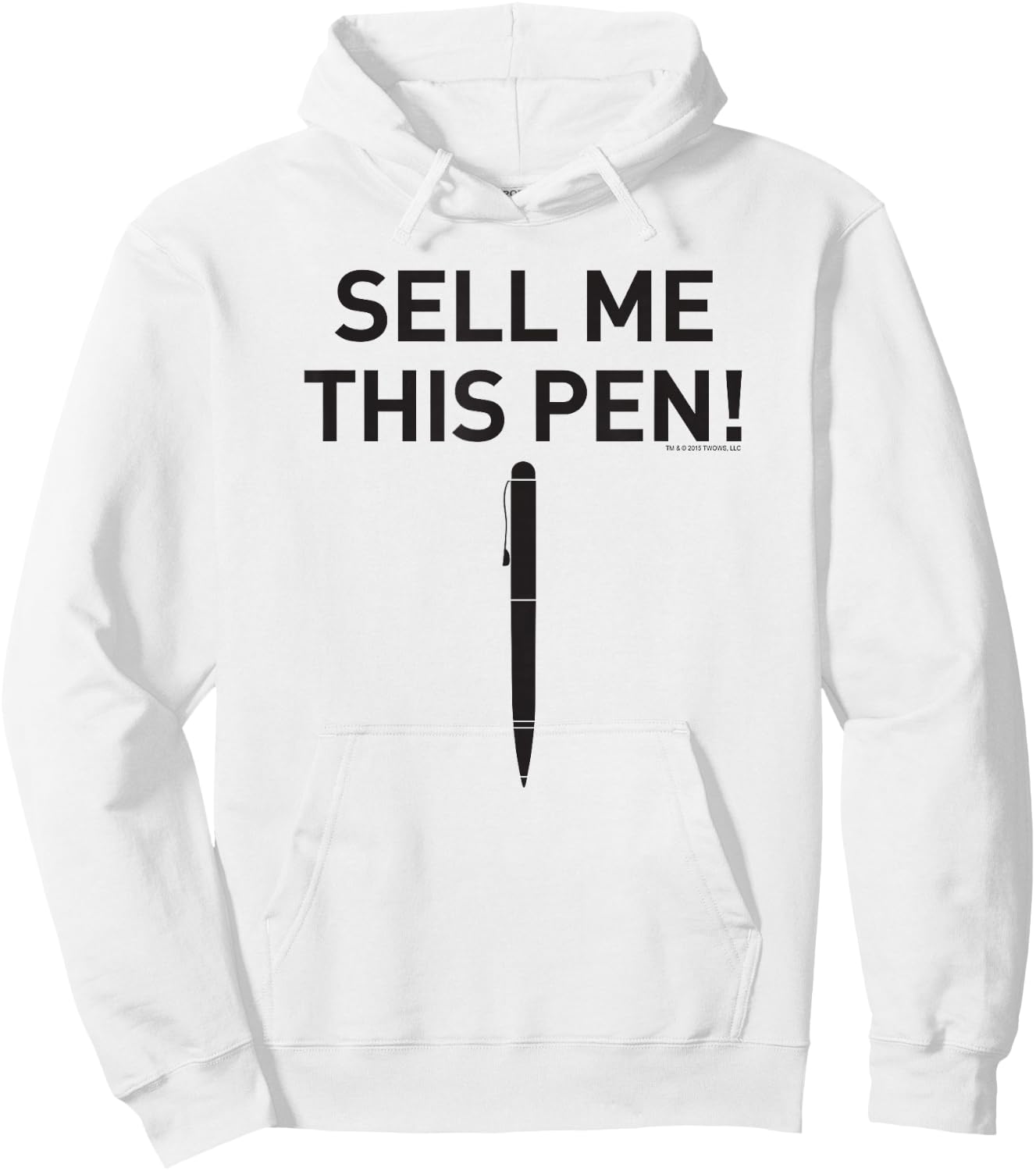 Wolf of Wall Street Sell Me This Pen Hoodie - Hoodie | White