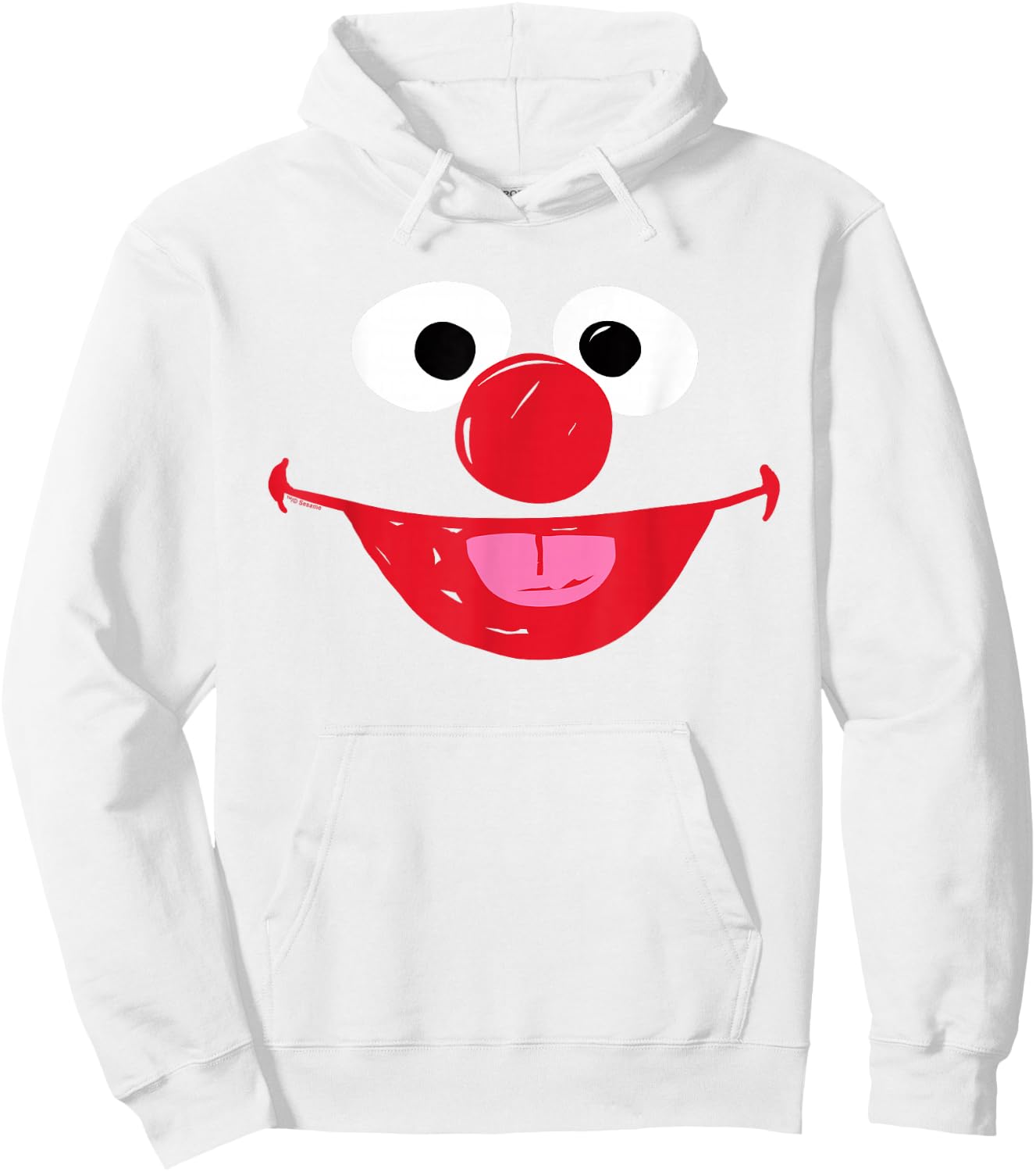 Sesame Street Ernie Crayon Sketch Halloween Costume Hoodie - Hoodie | White
