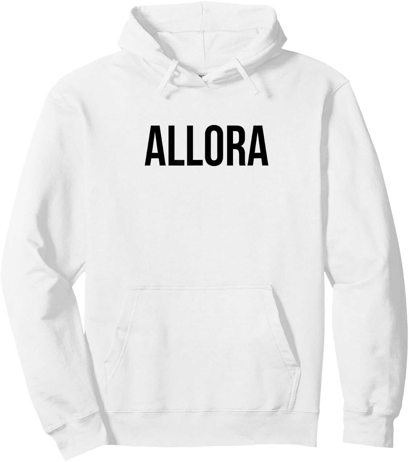 Allora - Funny Italian Saying Hoodie - Hoodie | White