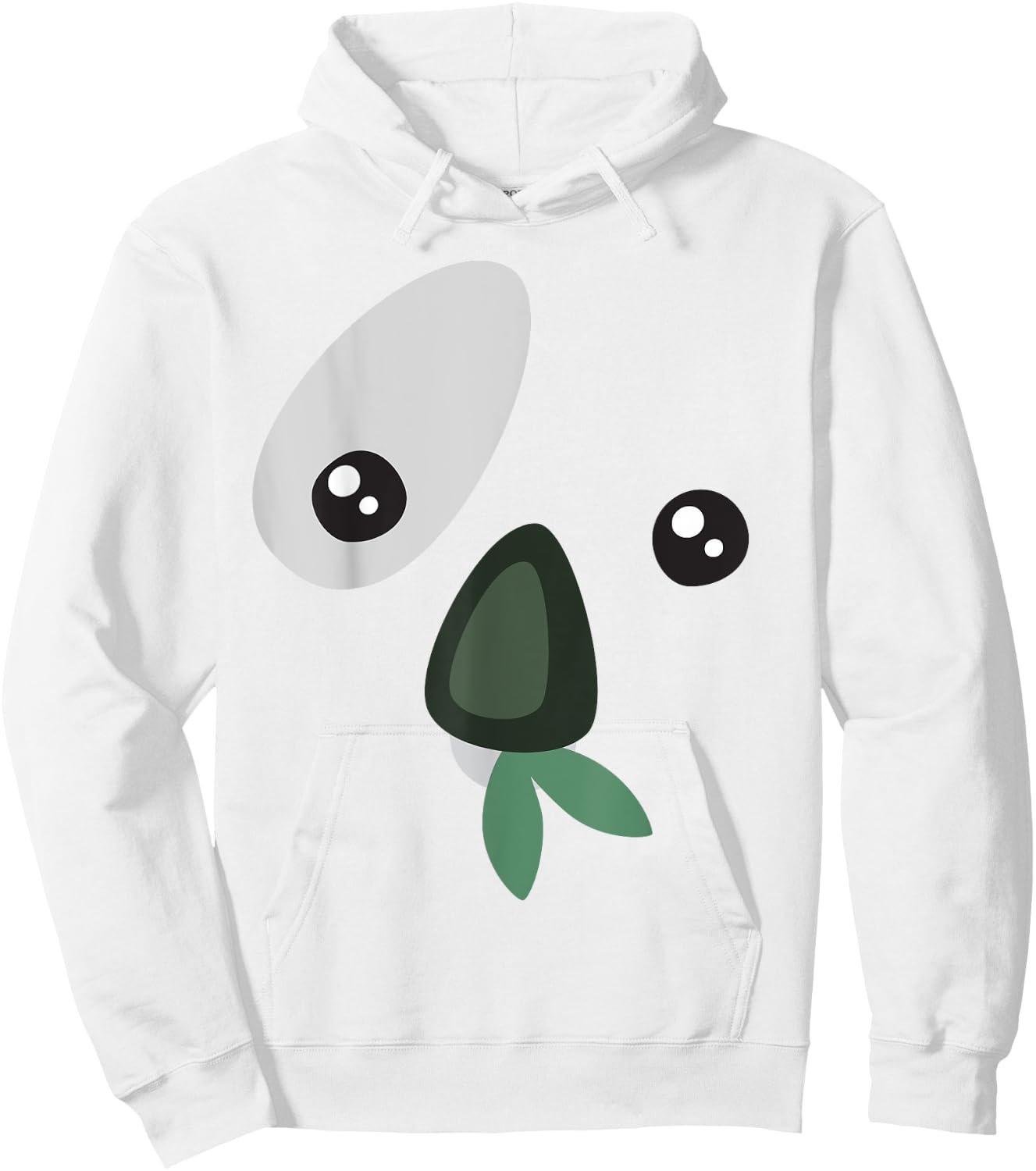 Koala Cute Koala Face Halloween Costume Shirt Hoodie - Hoodie | White
