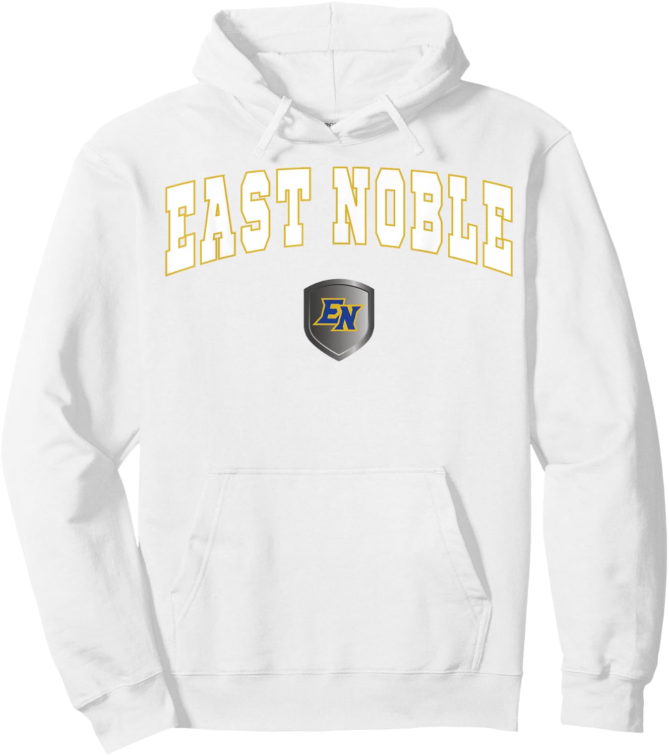 East Noble High School Knights Hoodie - Hoodie | White