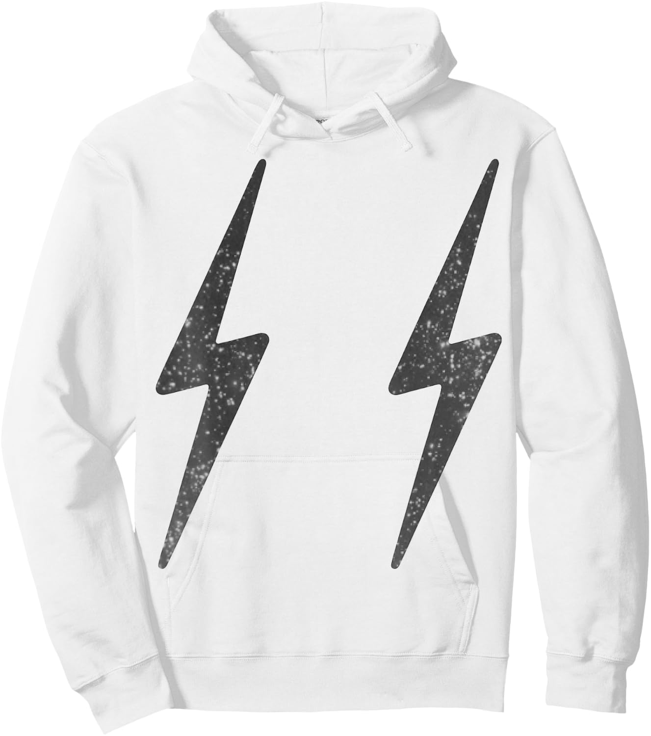 Lightening Bolts High Voltage Hoodie - Hoodie | White