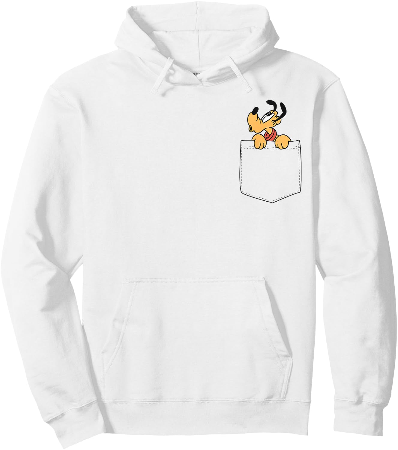 Disney - Pluto Pocket Hoodie - Hoodie | White