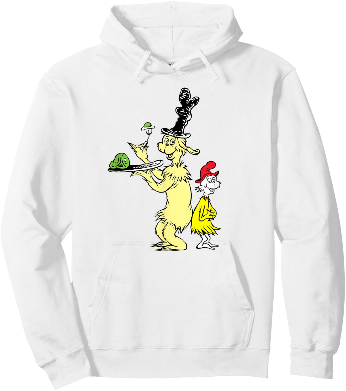 Dr. Seuss I Like Green Eggs and Ham Hoodie - Hoodie | White