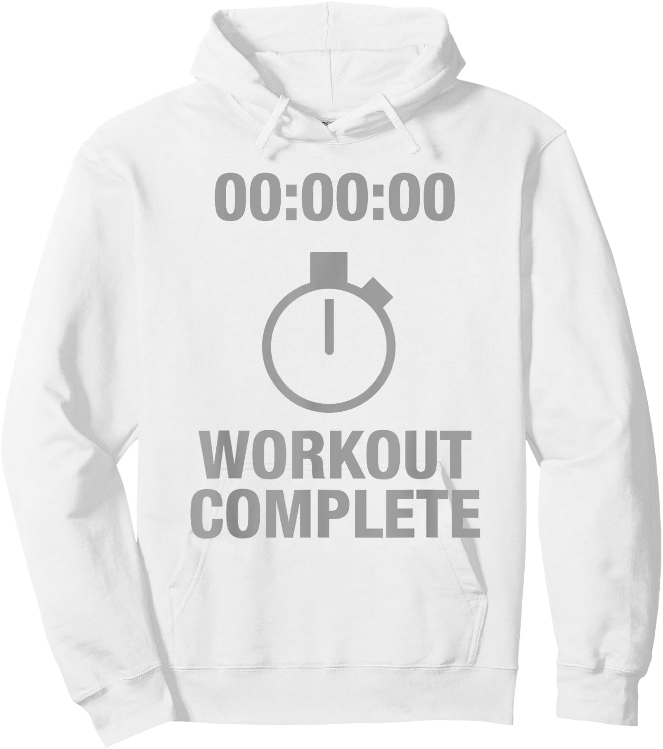 Sweat Activated Workout Prints Grey 3X-Large Classic Fit Round Neck Short Sleeve Cotton Sweat Activated Workout Shirts Hoodie - Hoodie | White