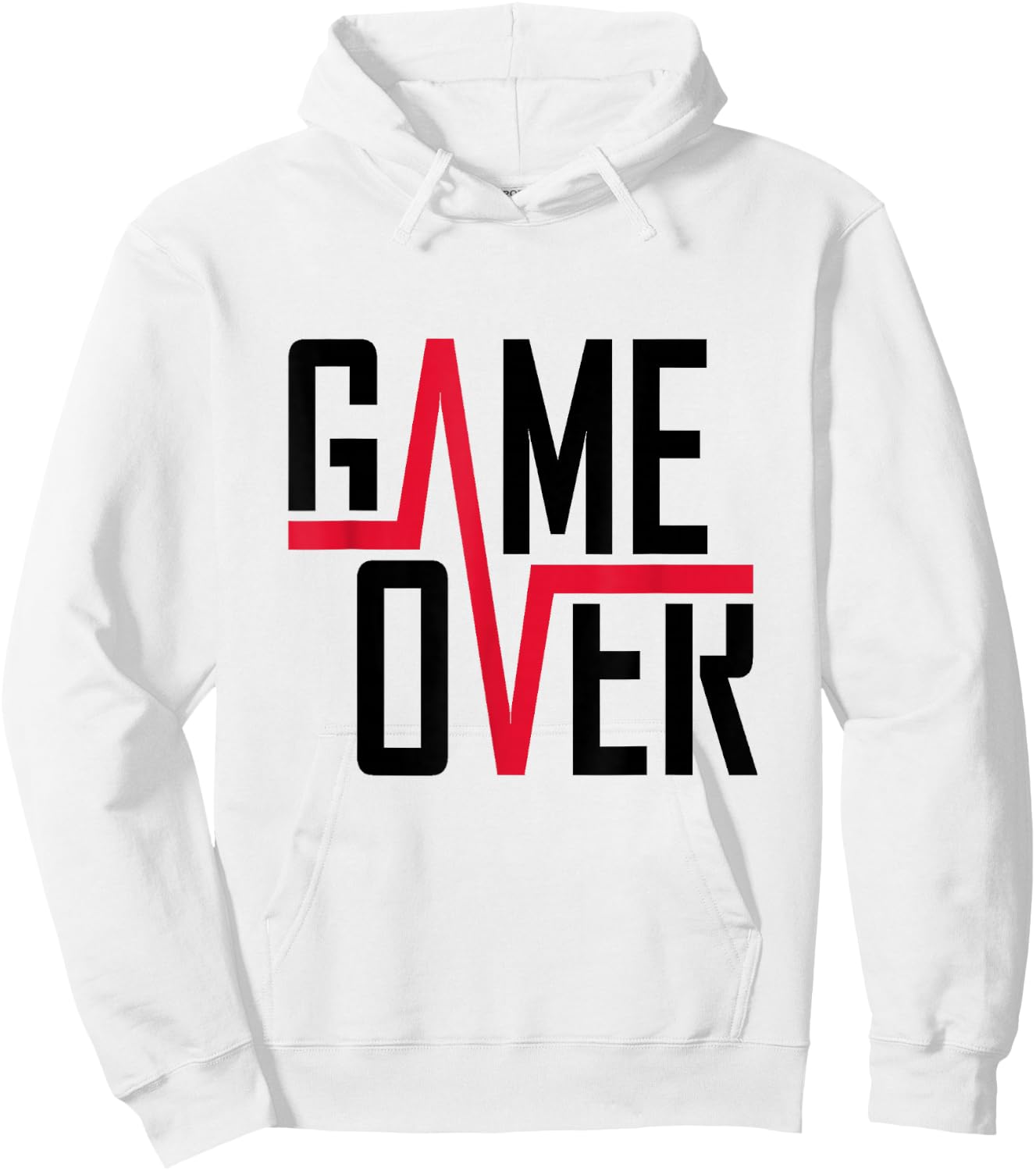 Game Over Hoodie - Hoodie | White