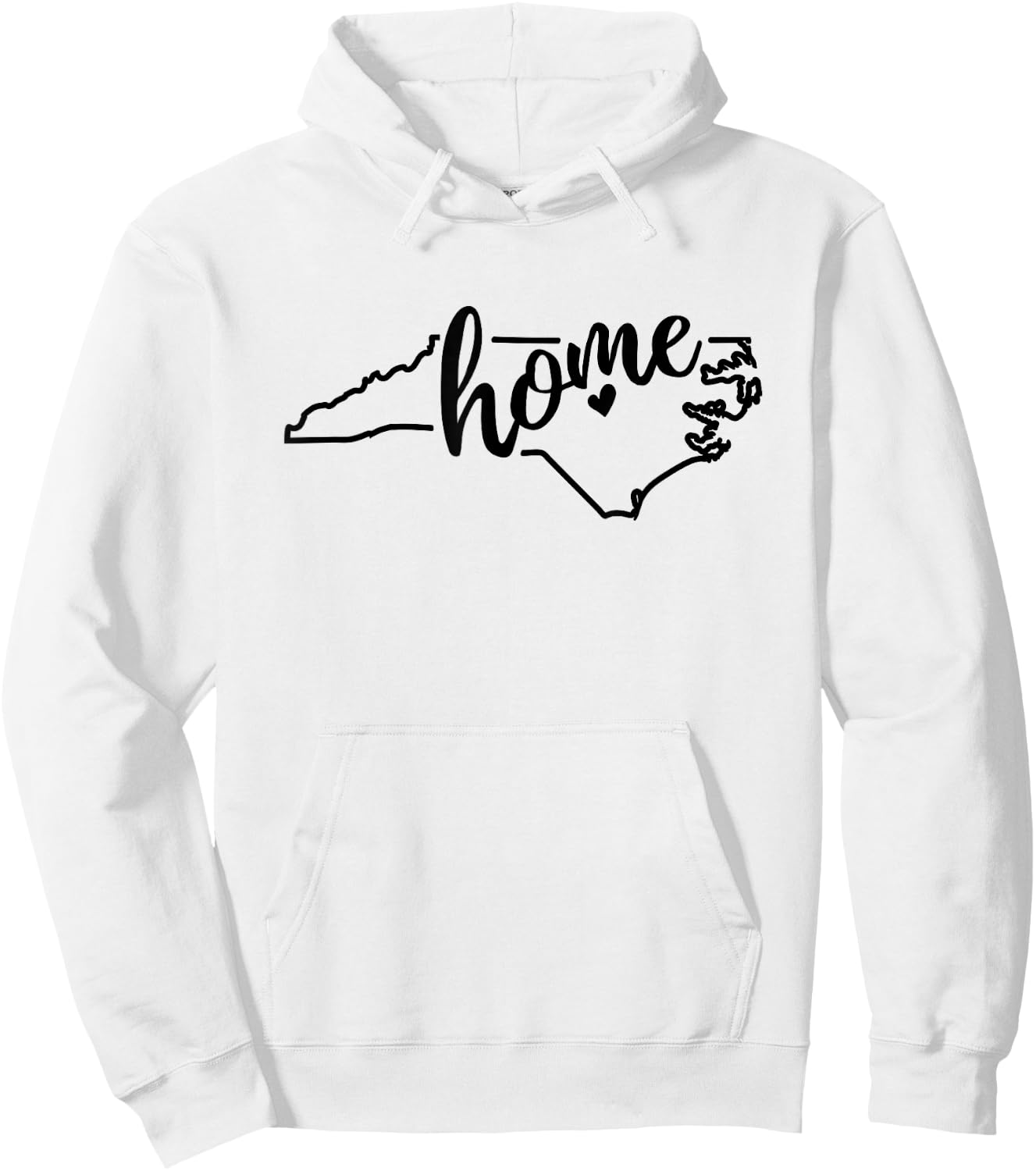 North Carolina Home - North Carolina Hoodie - Hoodie | White