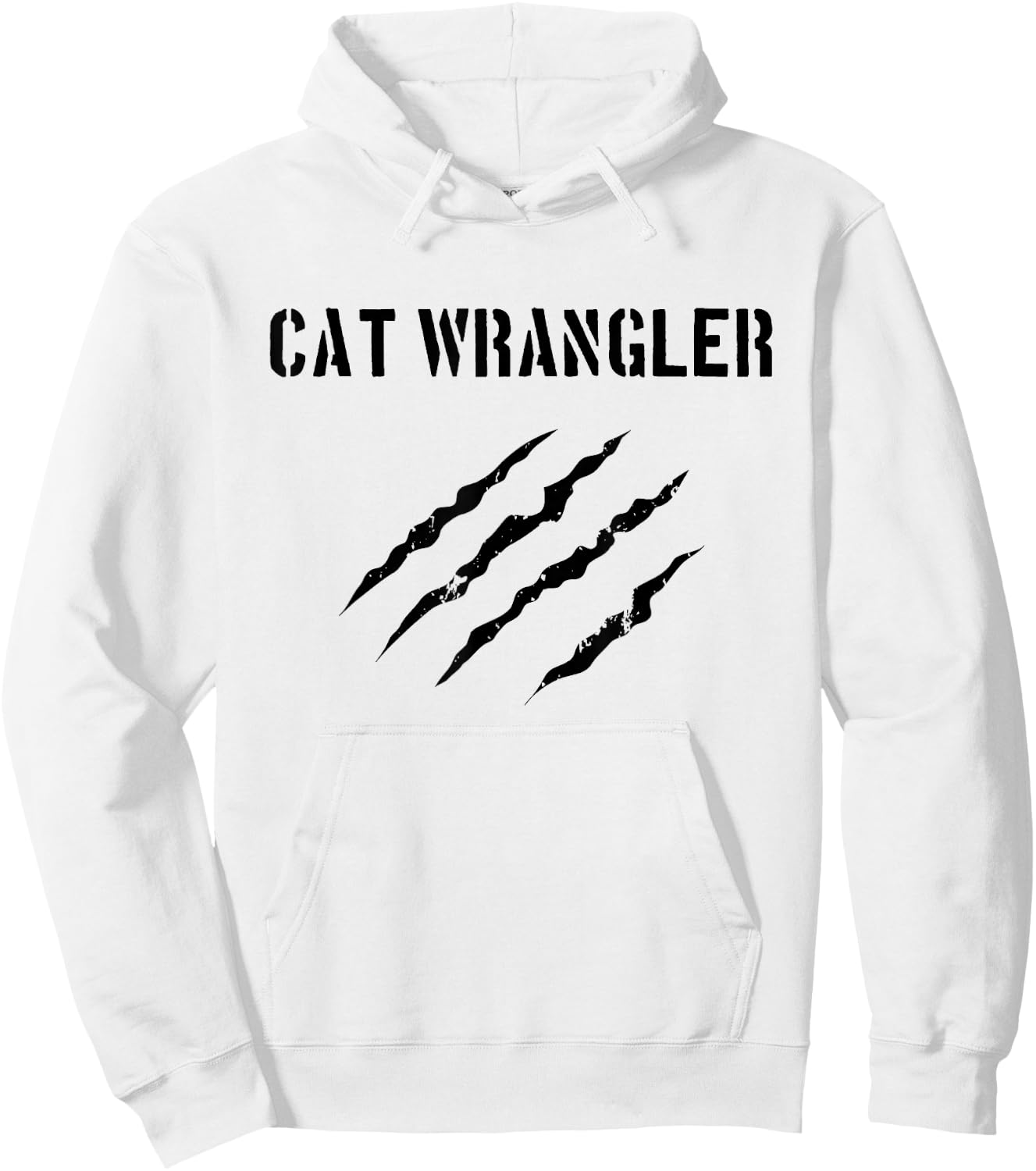 Cat Wrangler Halloween Costume Hoodie - Hoodie | White