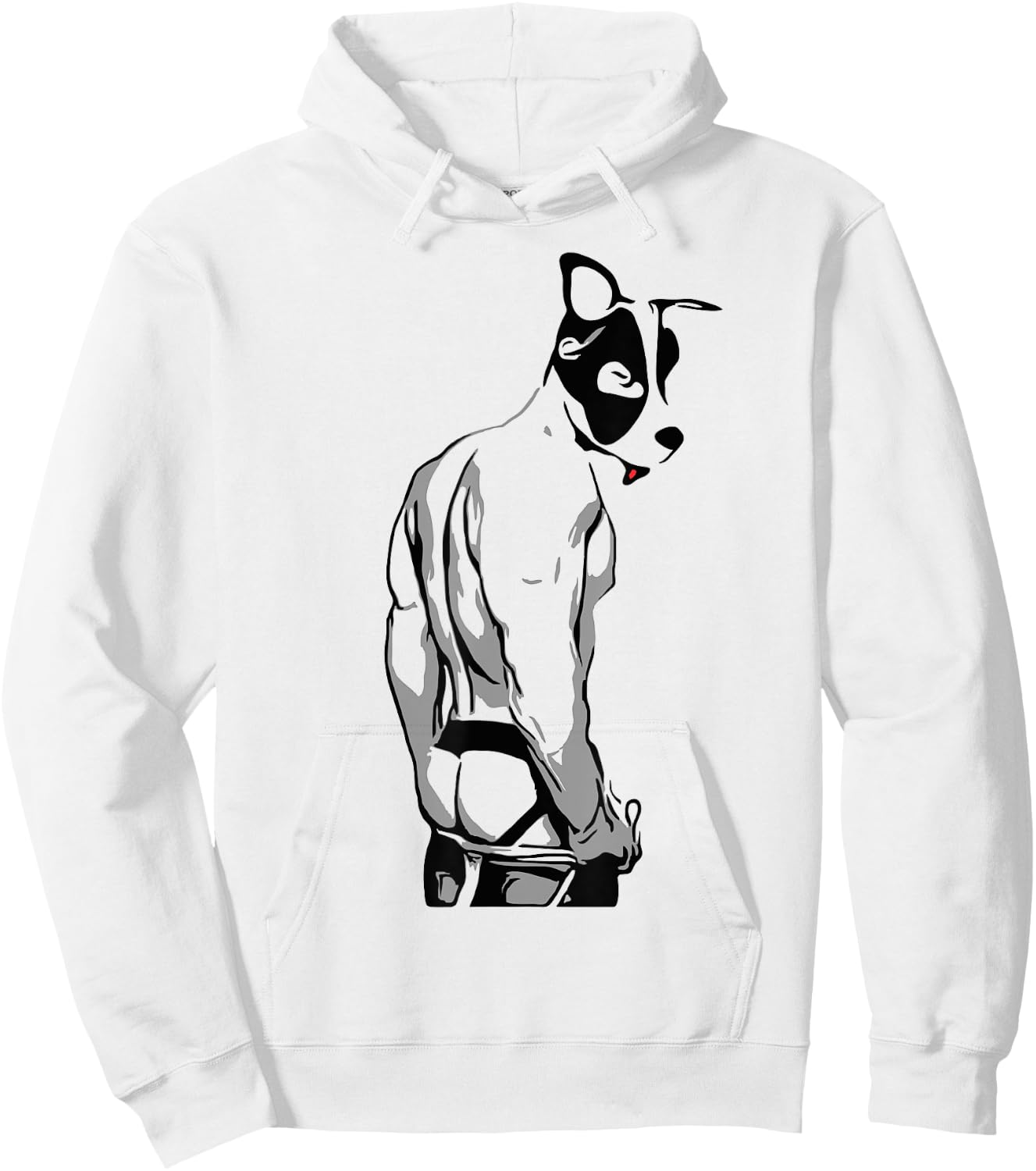 uman Puppy Jock Strap - Additional Colors Hoodie - Hoodie | White