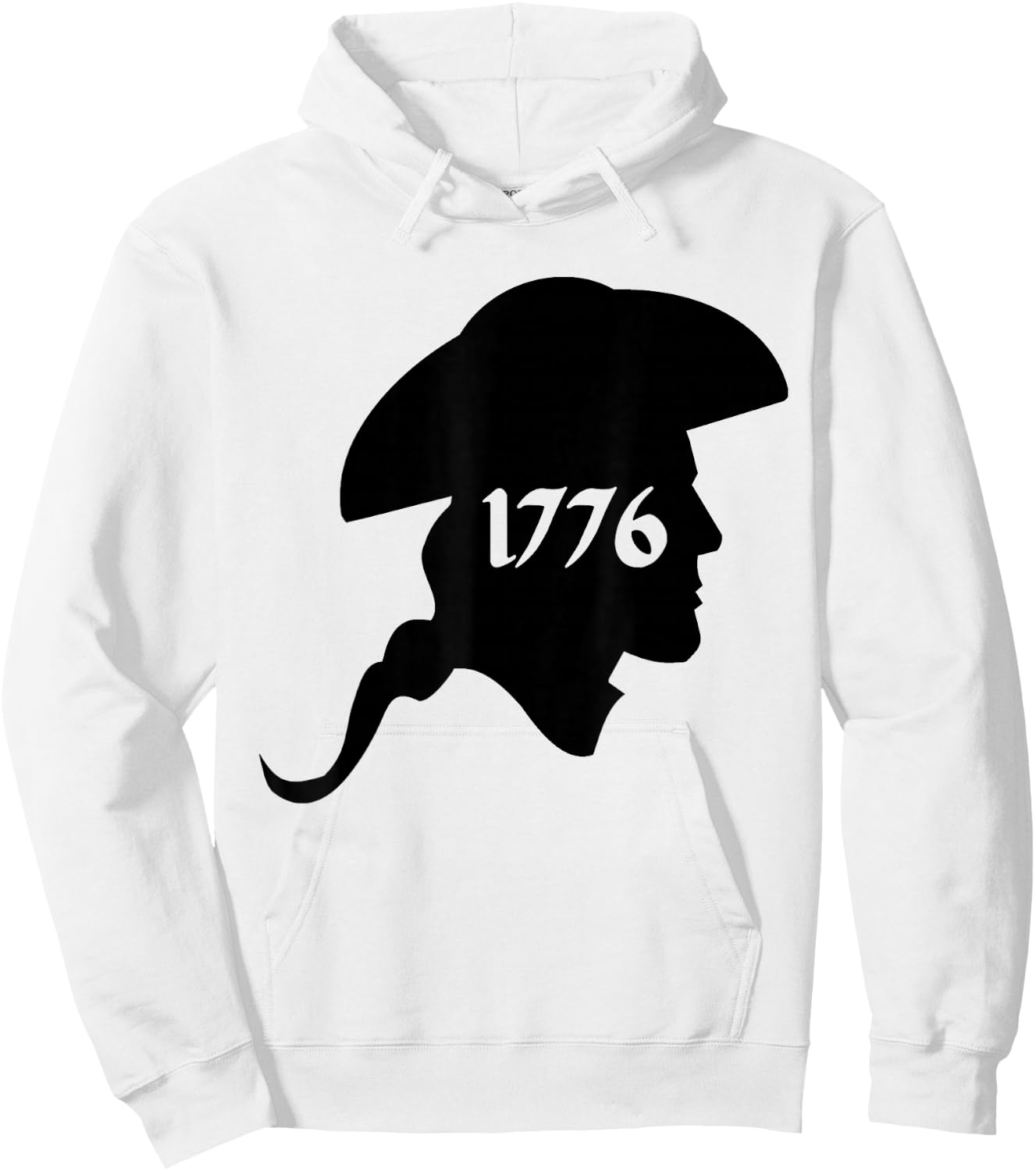 US Revolutionary War Soldier 1776 Patriot Hoodie - Hoodie | White