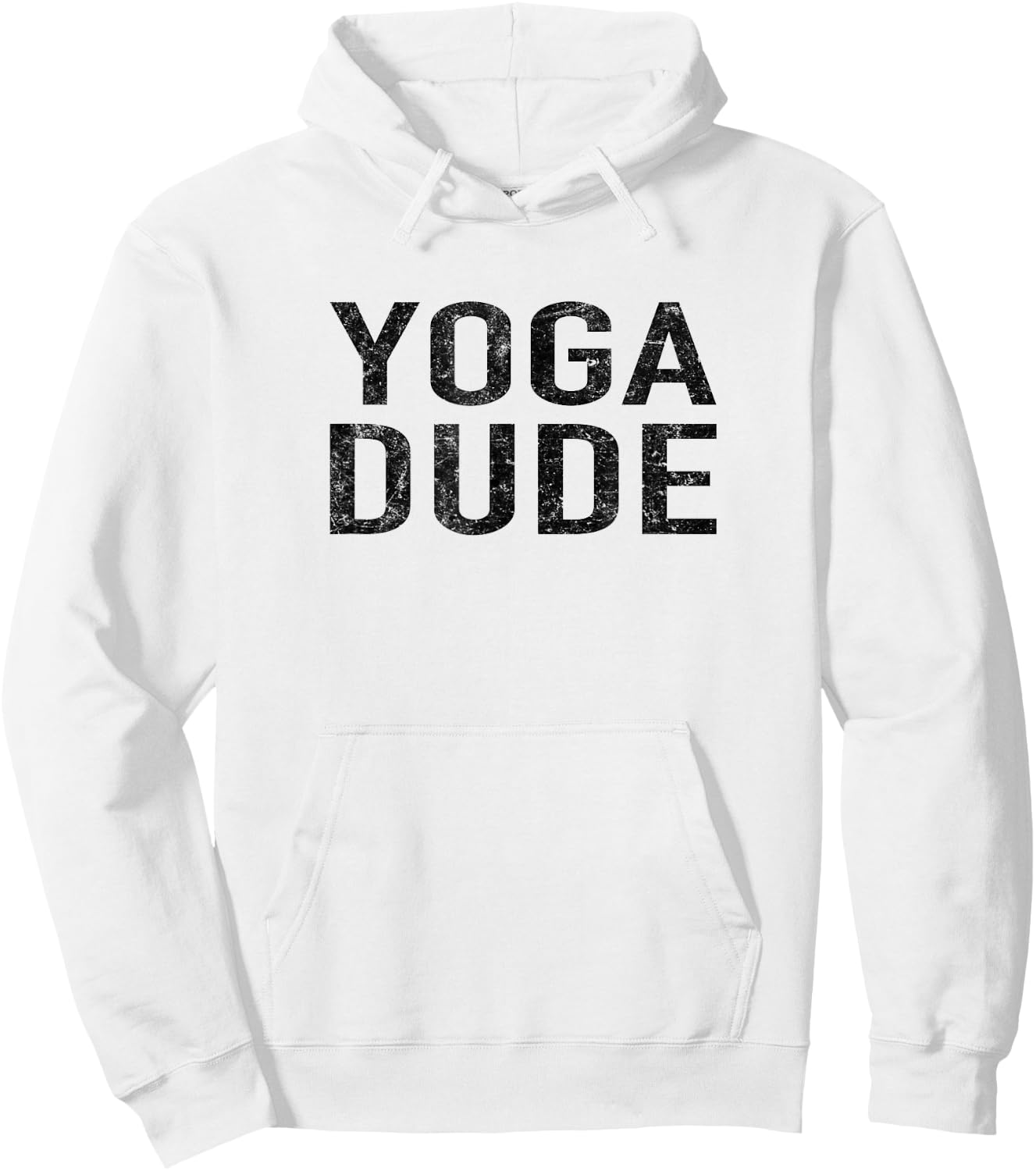 Funny Yoga Shirts With Saying Yoga Dude Exercise Hoodie - Hoodie | White