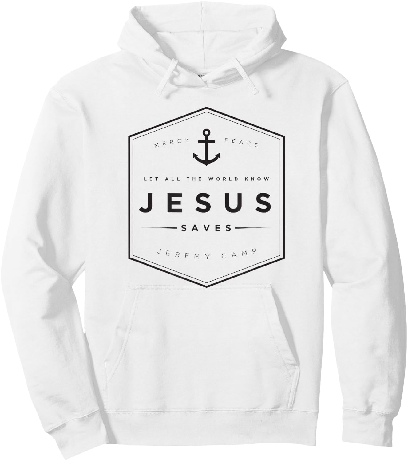 Jeremy Camp - Jesus Saves Hoodie - Hoodie | White