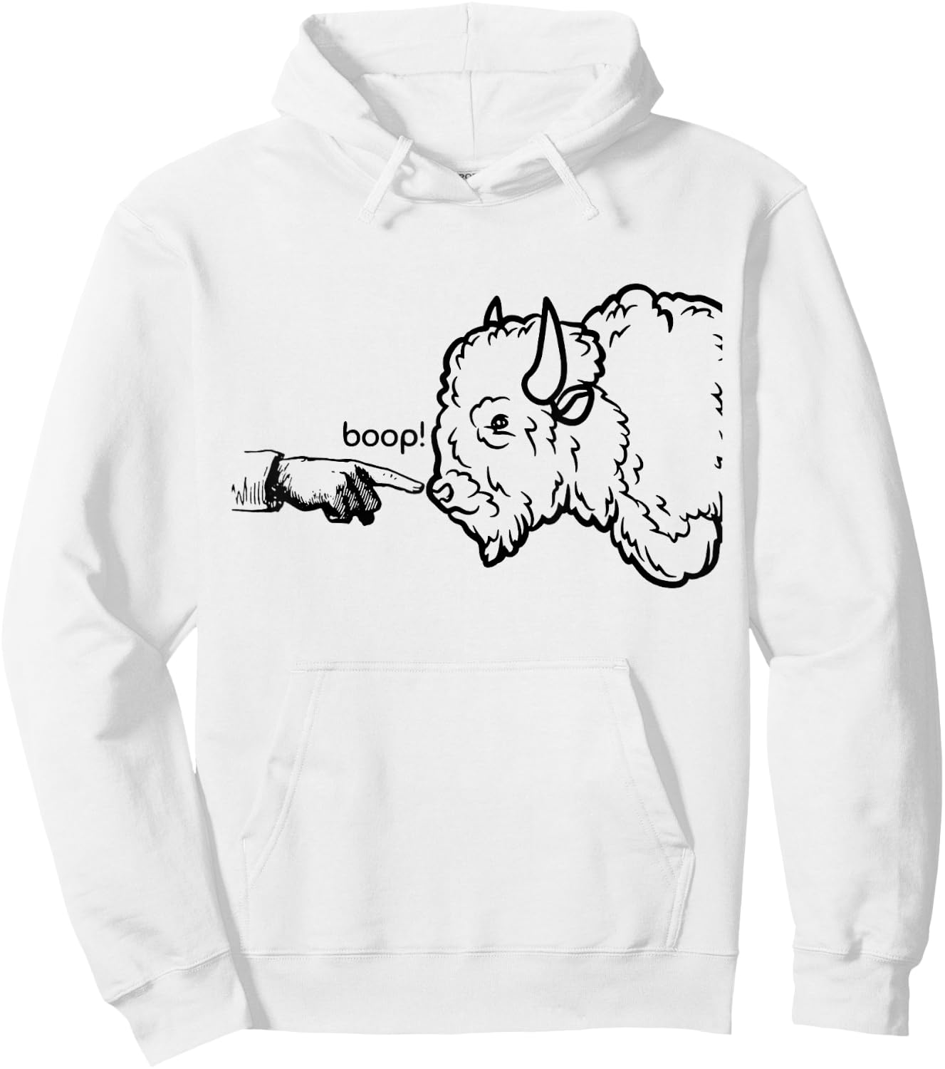 Boop the Nose Hoodie - Hoodie | White