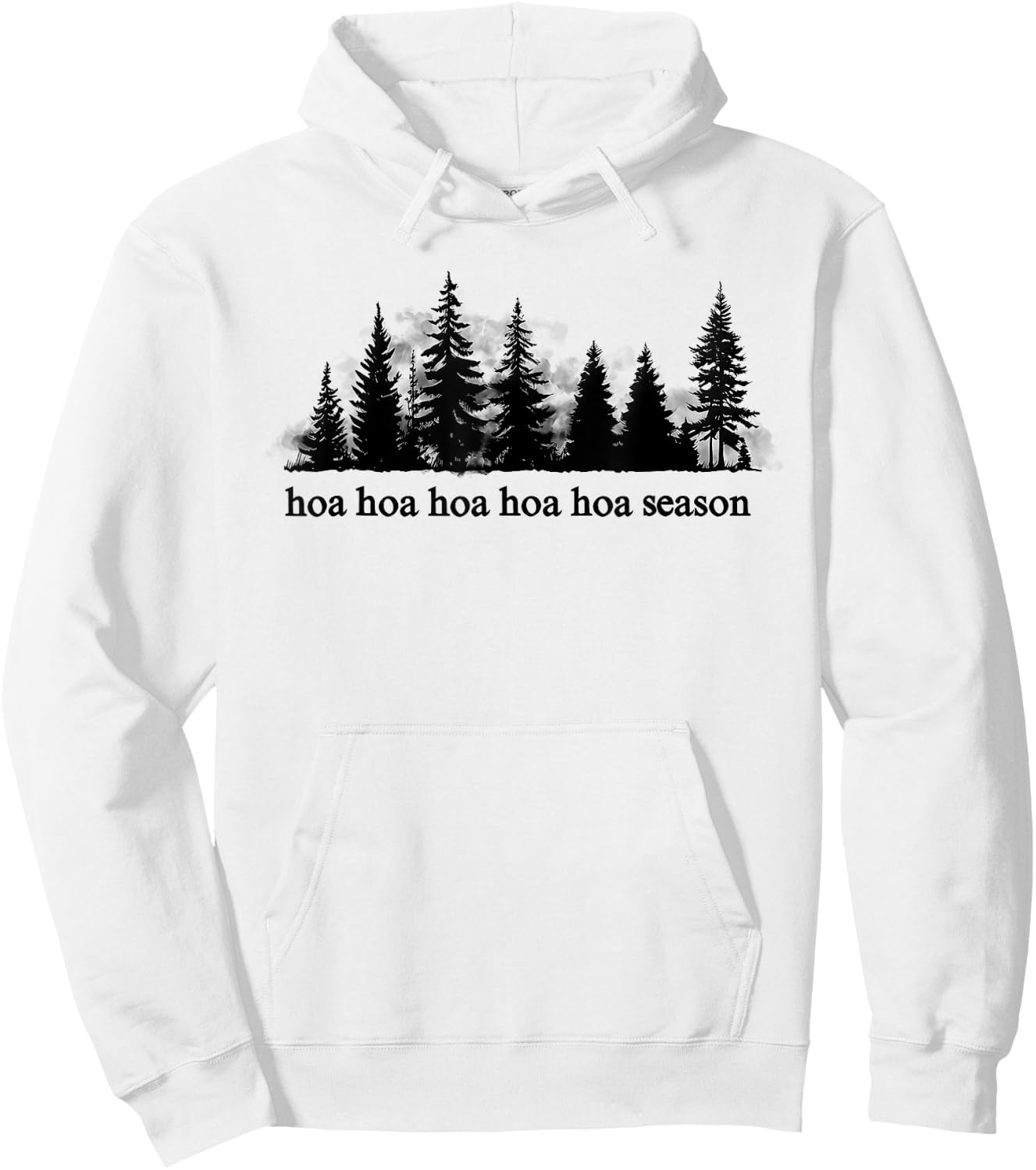 hoa hoa hoa hoa hoa Season Christmas Hoodie - Hoodie | White