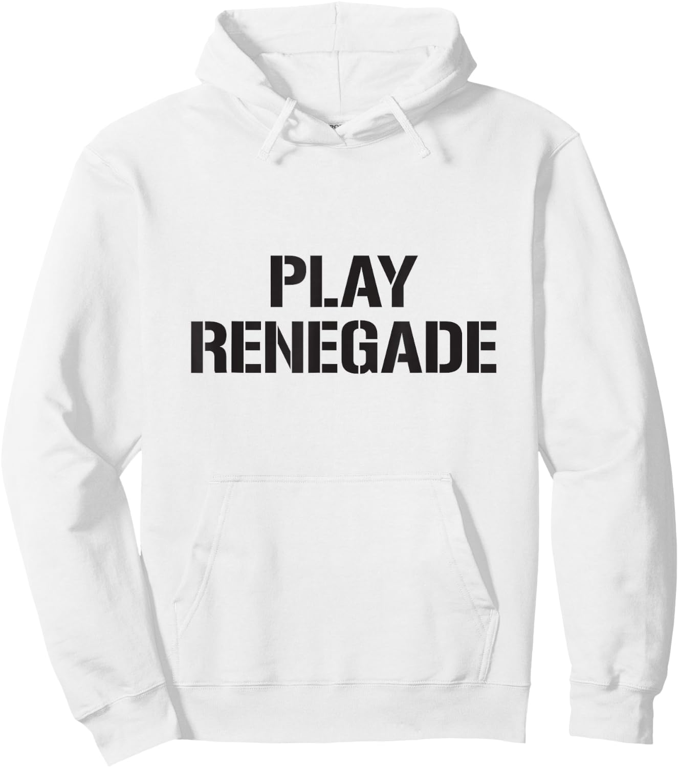 Play Renegade - Pittsburgh Fan Merch Hoodie - Hoodie | White