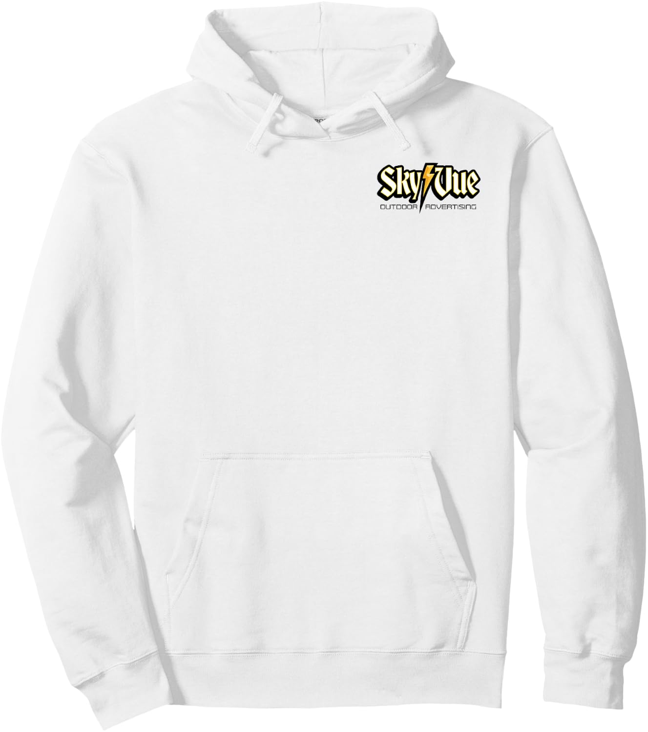 Sky Vue Outdoor Advertising Hoodie - Hoodie | White