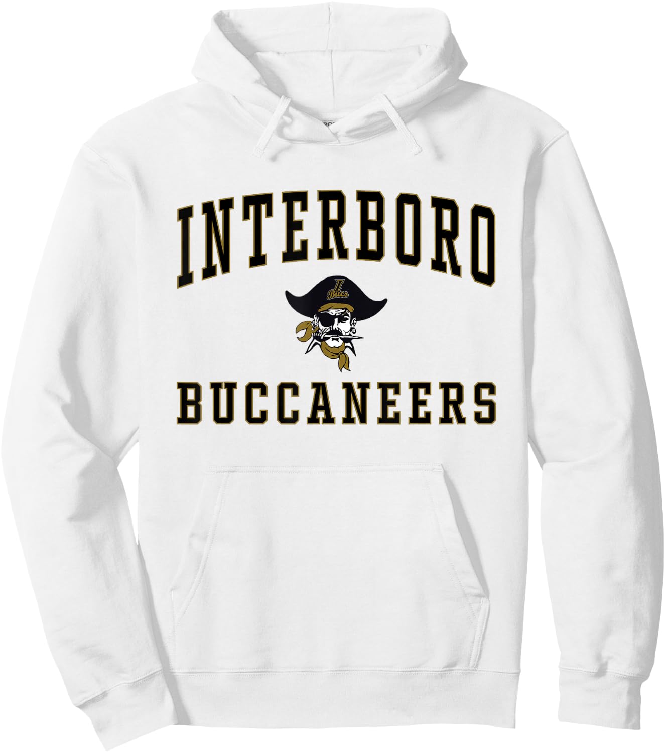 Interboro High School Buccaneers C1 Hoodie - Hoodie | White