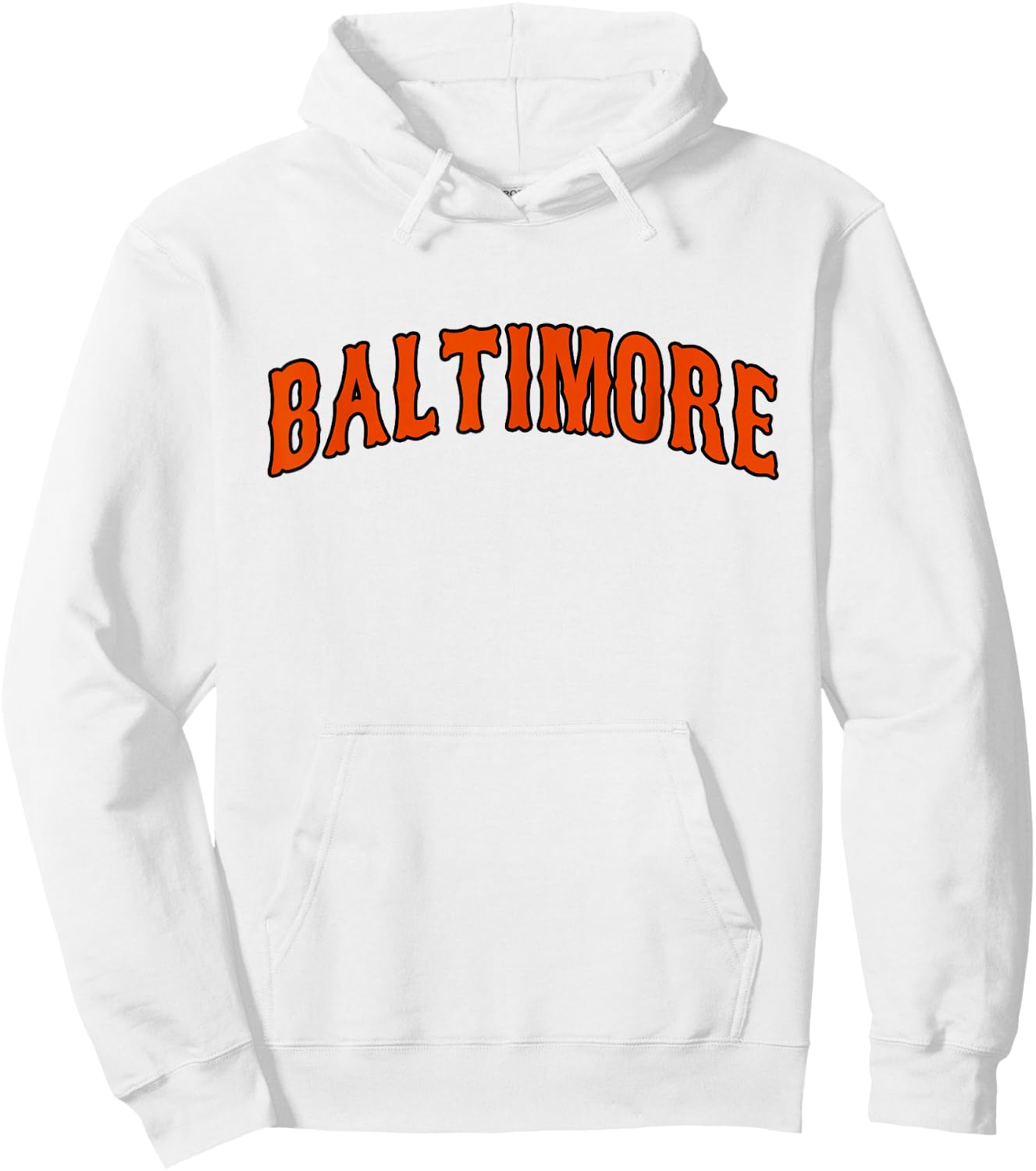 Baltimore - Throwback Design - Classic Hoodie - Hoodie | White