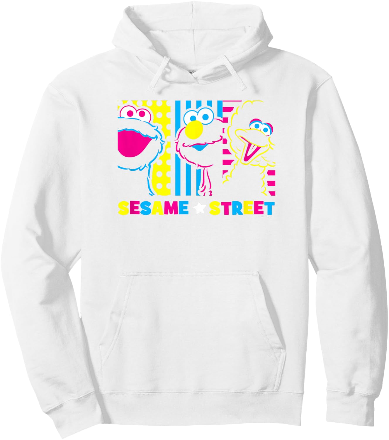 Sesame Street See Em Why Hoodie - Hoodie | White