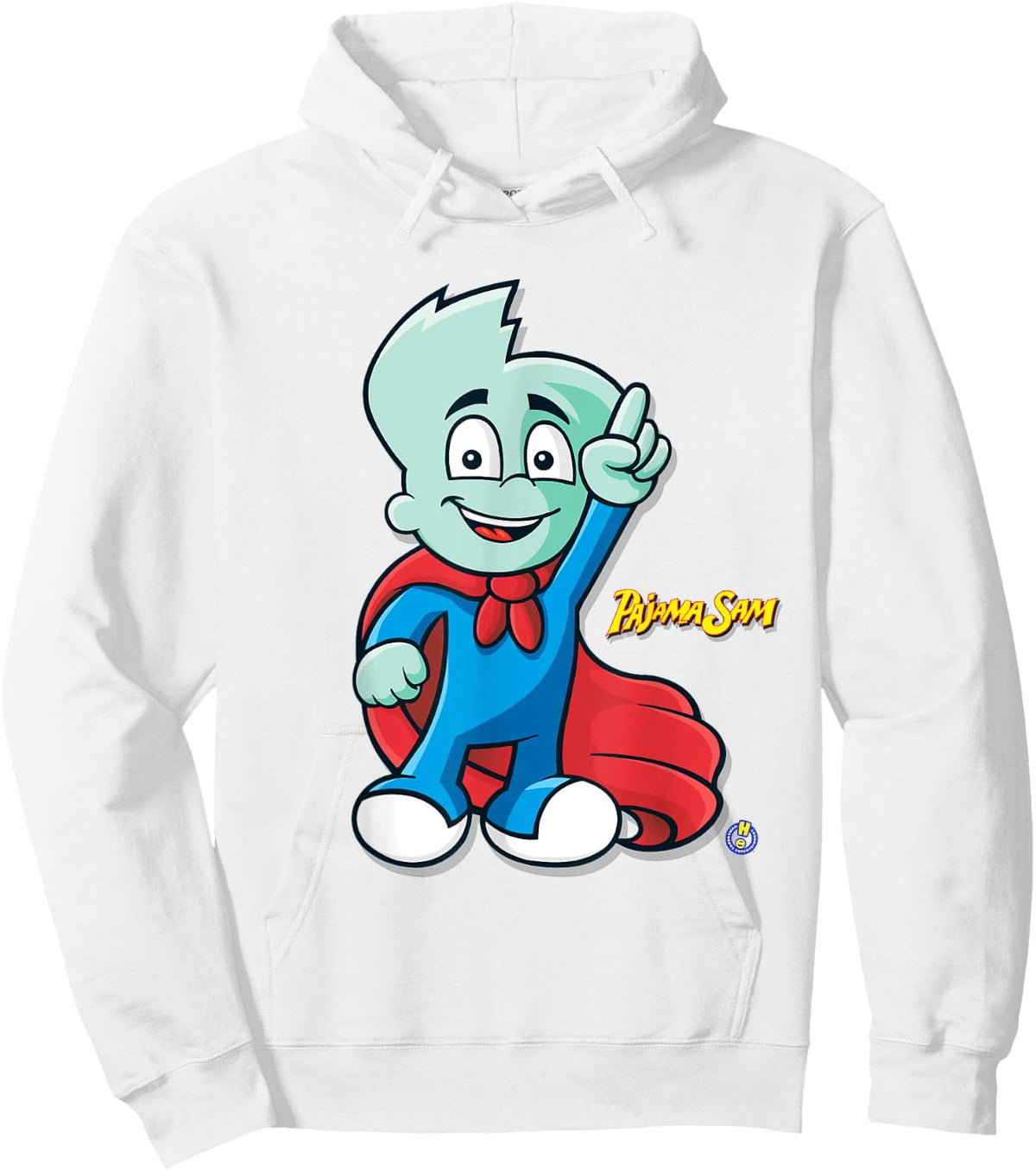 Humongous Entertainment: Pajama Sam 2 Hoodie - Hoodie | White