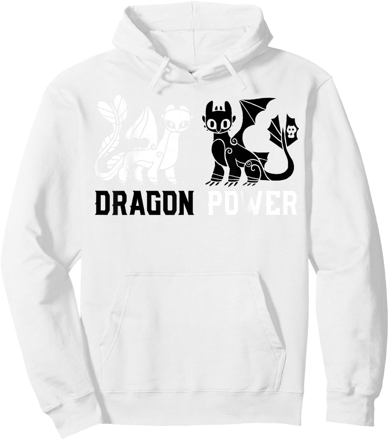 How to Train Your Dragon 3 Dragon Power Hoodie - Hoodie | White