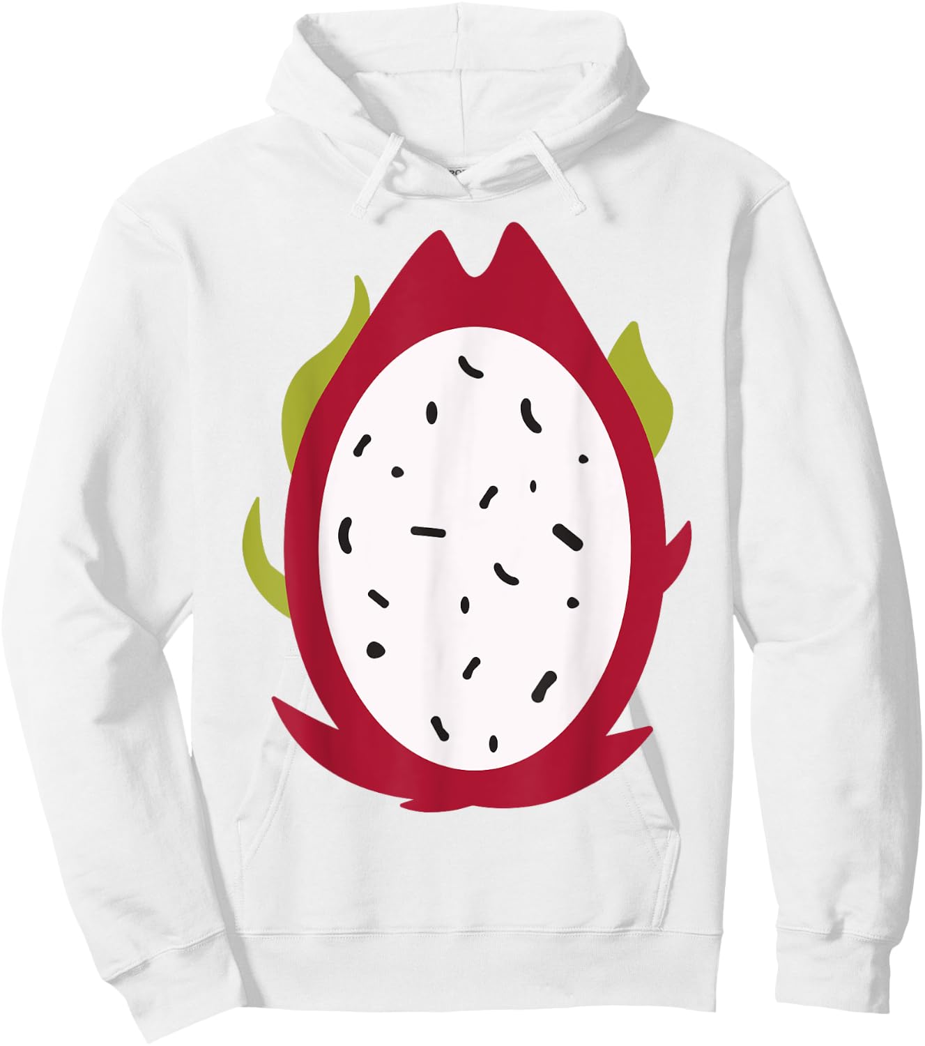 Dragon Fruit Easy Lazy DIY Halloween Costume Hoodie - Hoodie | White