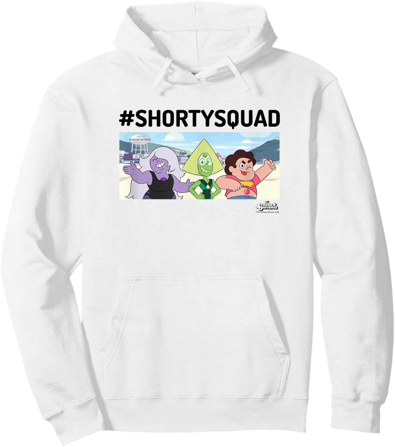 Steven Universe #Shorty Squad Hoodie - Hoodie | White