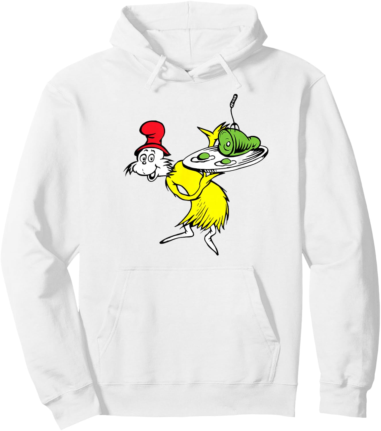 Dr. Seuss Sam-I-Am Hoodie - Hoodie | White