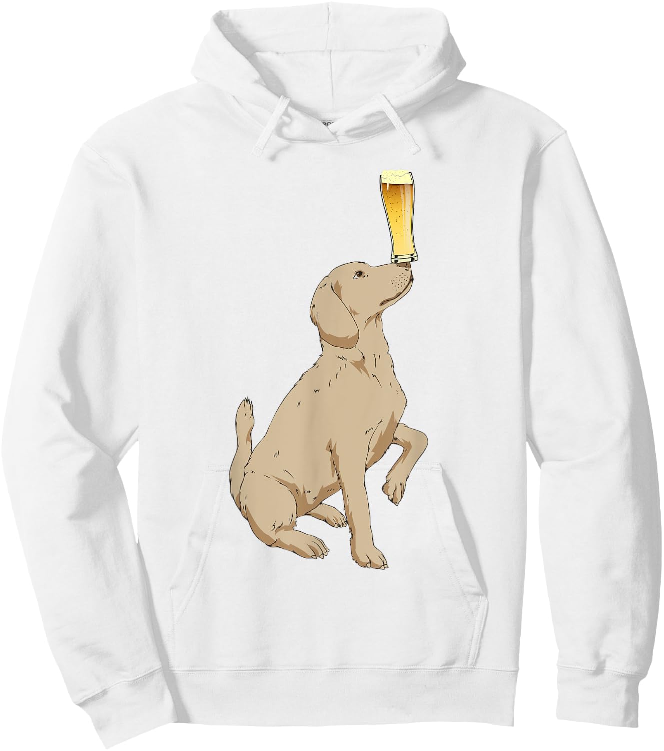 Craft Beer Shirt Labrador Retriever Shirt Beer Lovers Shirt Hoodie - Hoodie | White