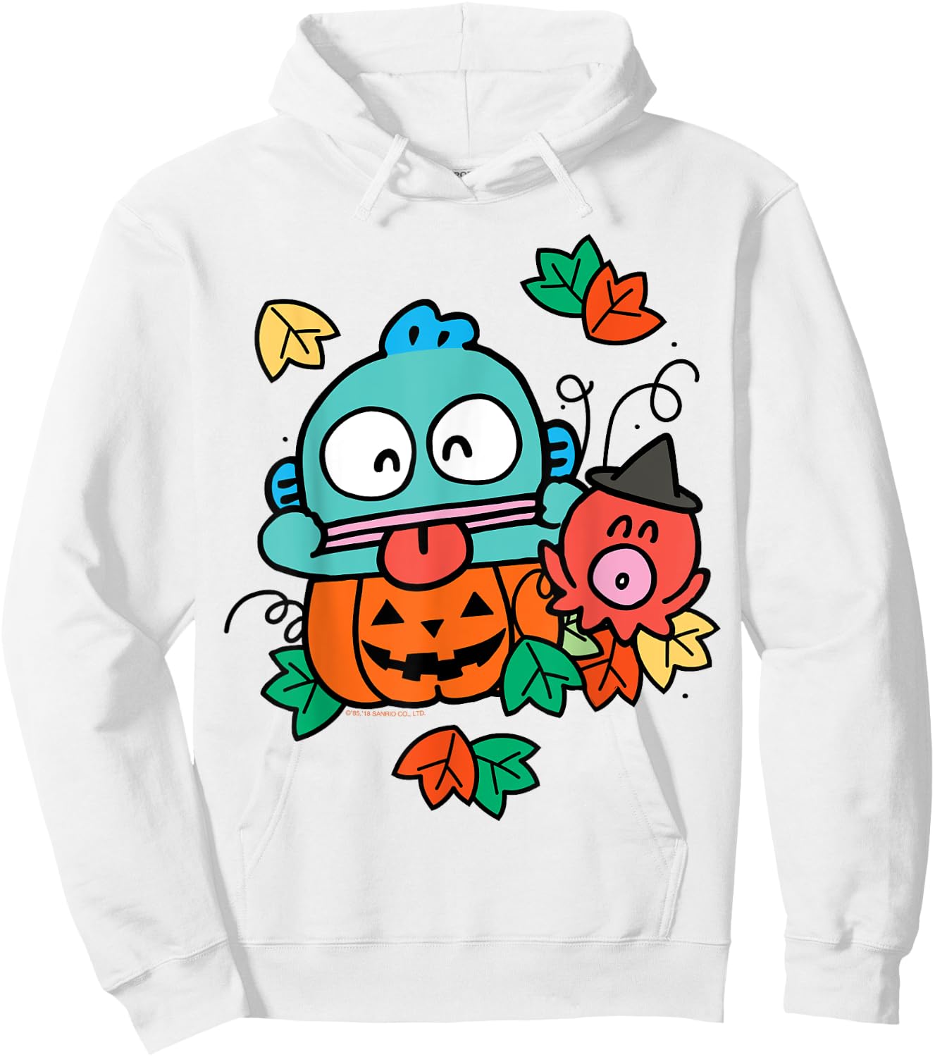 Hangyodon Happy Halloween Shirt Hoodie - Hoodie | White