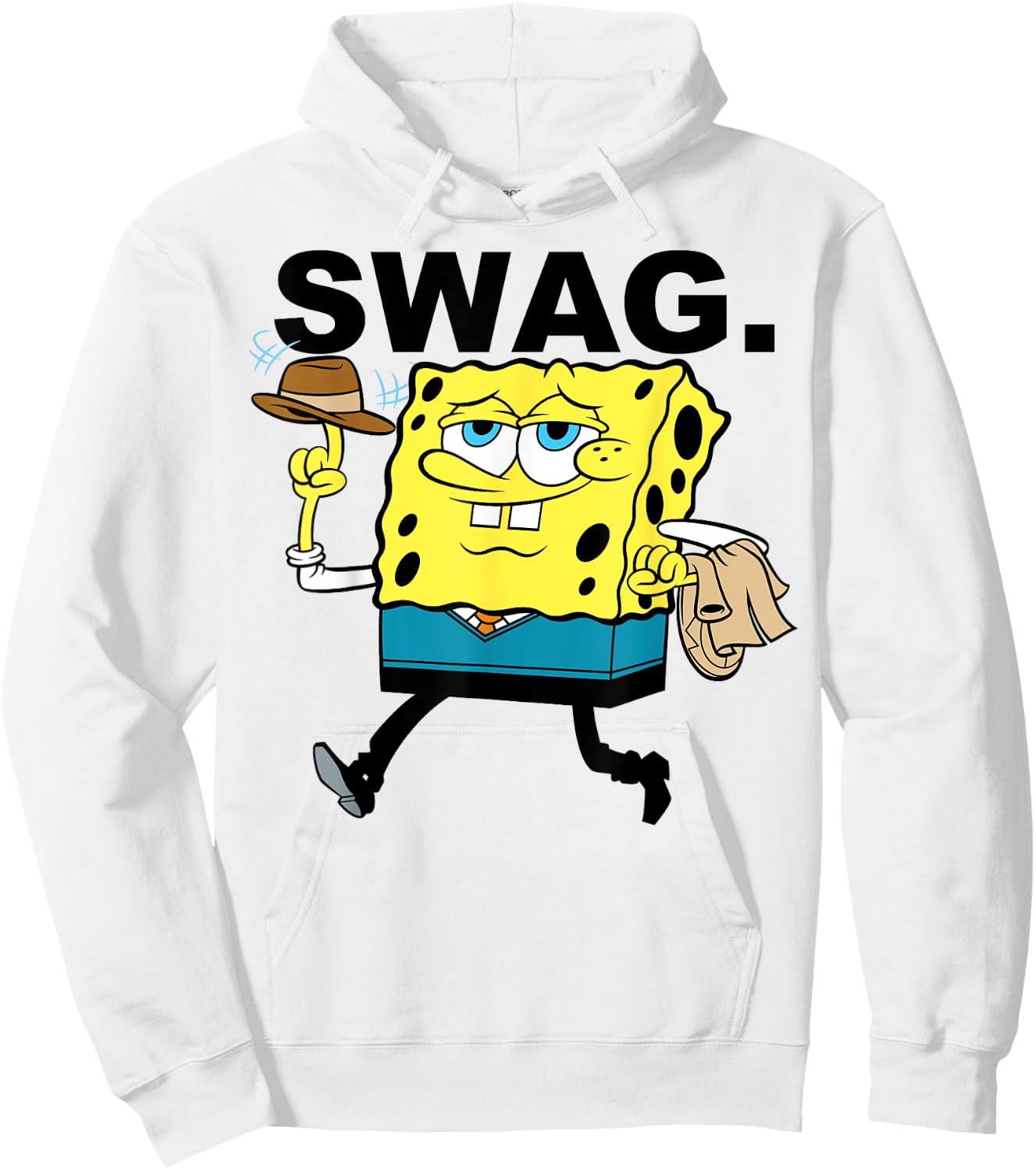 Spongebob SquarePants Swag Hoodie - Hoodie | White