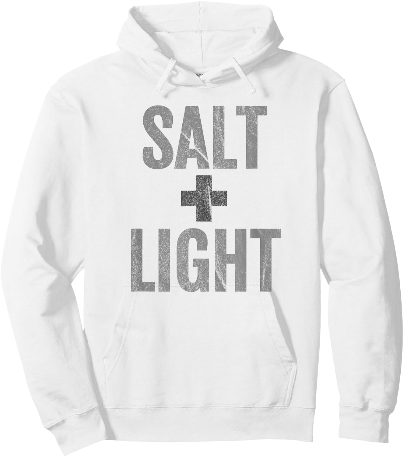 Salt & Light Matt 5:13-16 Bible Verse Christian Hoodie - Hoodie | White