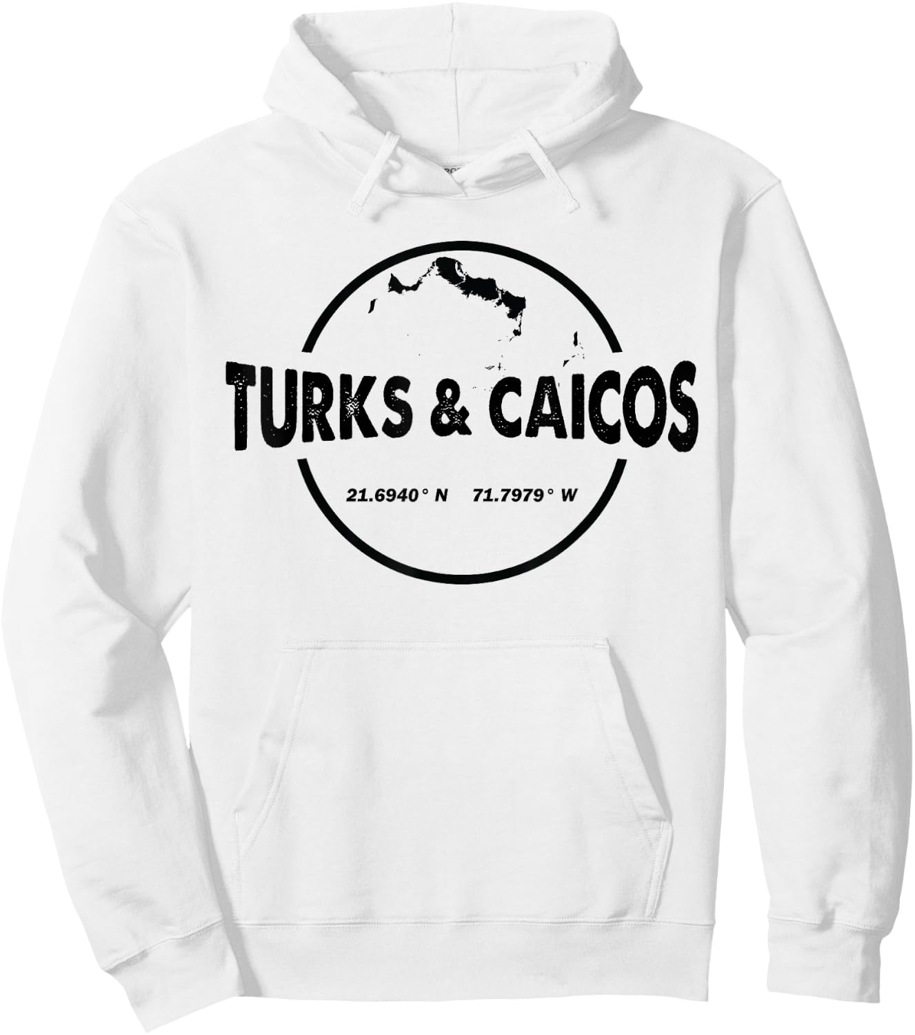 Turks And Caicos Islands Family Vacation and Family Travel Hoodie - Hoodie | White