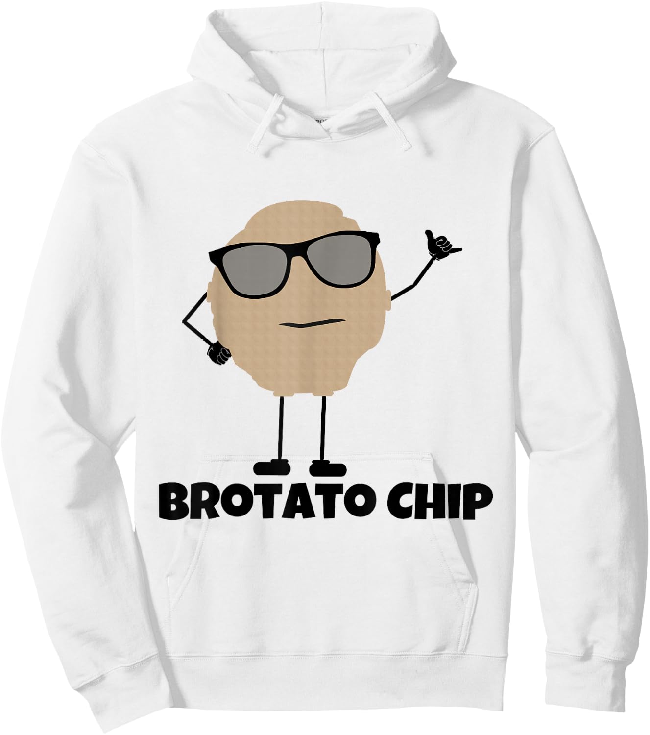 Brotato Chip Hoodie - Hoodie | White