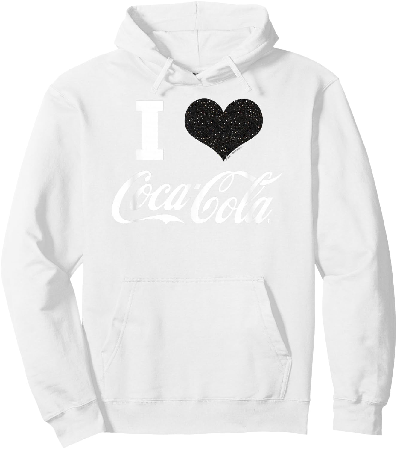 Coca Cola I Heart Coca Cola Hoodie - Hoodie | White