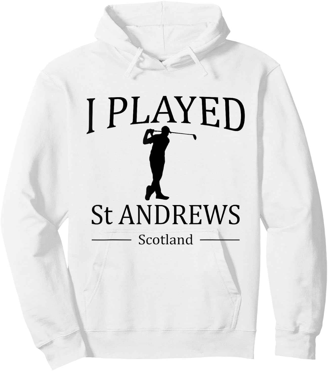 St Andrews Golf Gift Golfers who Played Scotland Hoodie - Hoodie | White