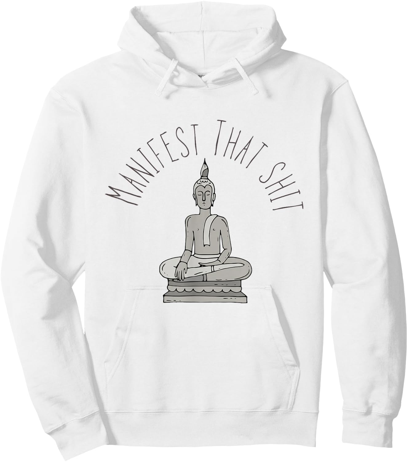 Manifest that shit Hoodie - Hoodie | White