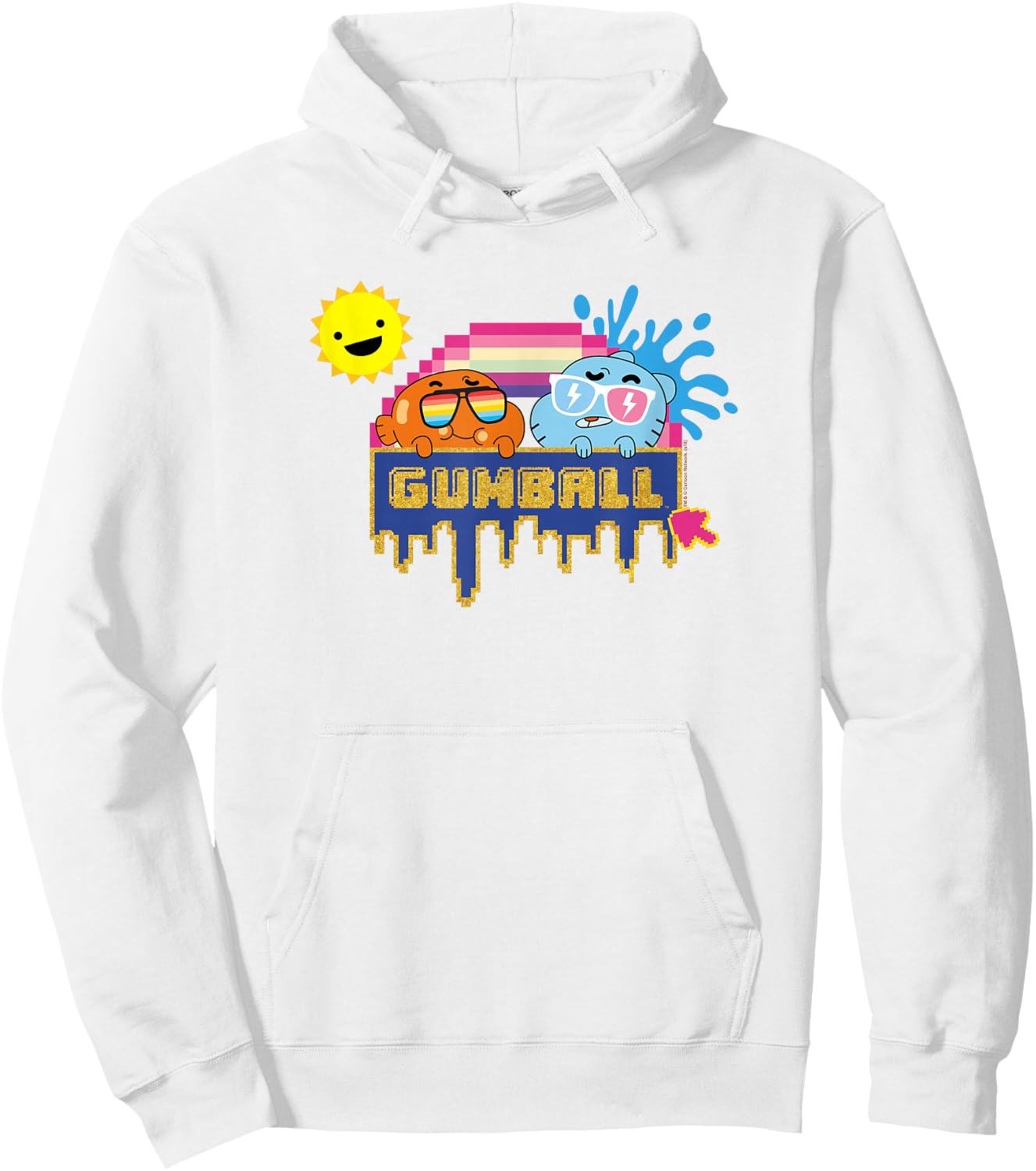 The Amazing World of Gumball Sunshine Hoodie - Hoodie | White