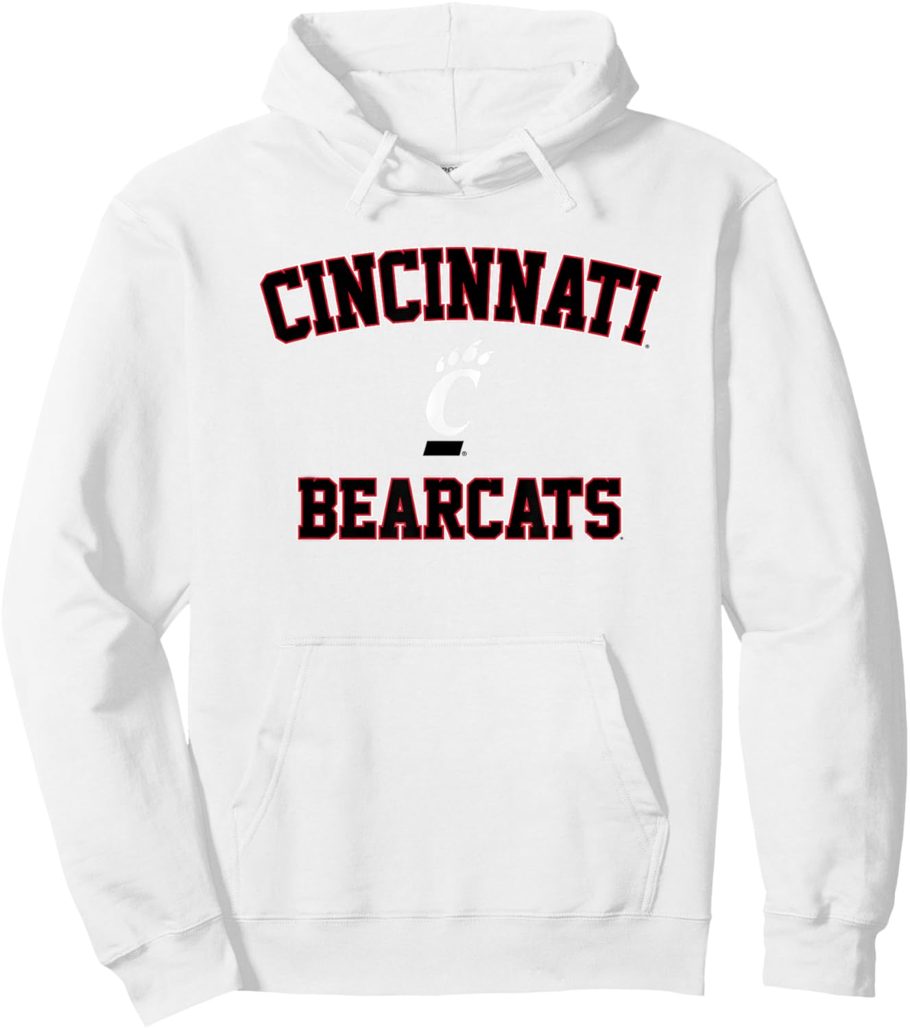 University of Cincinnati Bearcats Campus Classic Hoodie - Hoodie | White
