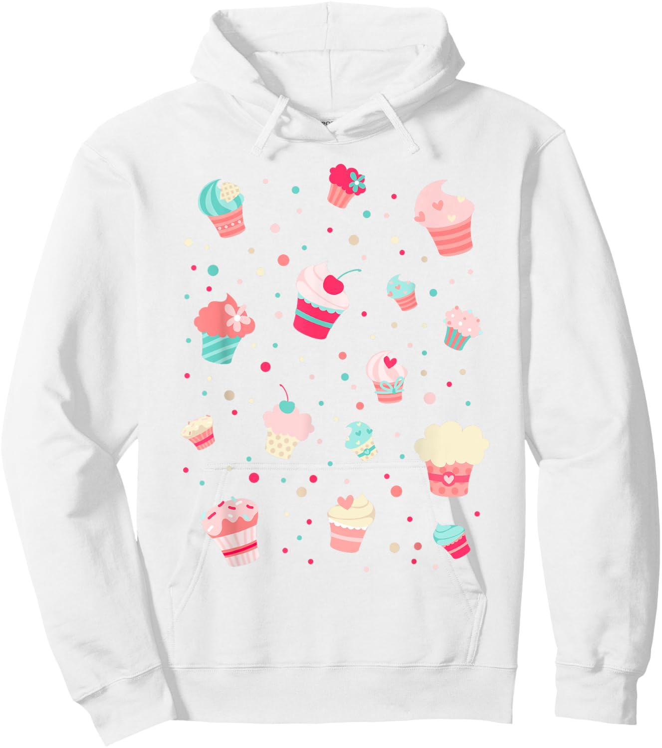Cute Cupcakes Shirt - Cupcake Birthday Party Baking Baker Hoodie - Hoodie | White