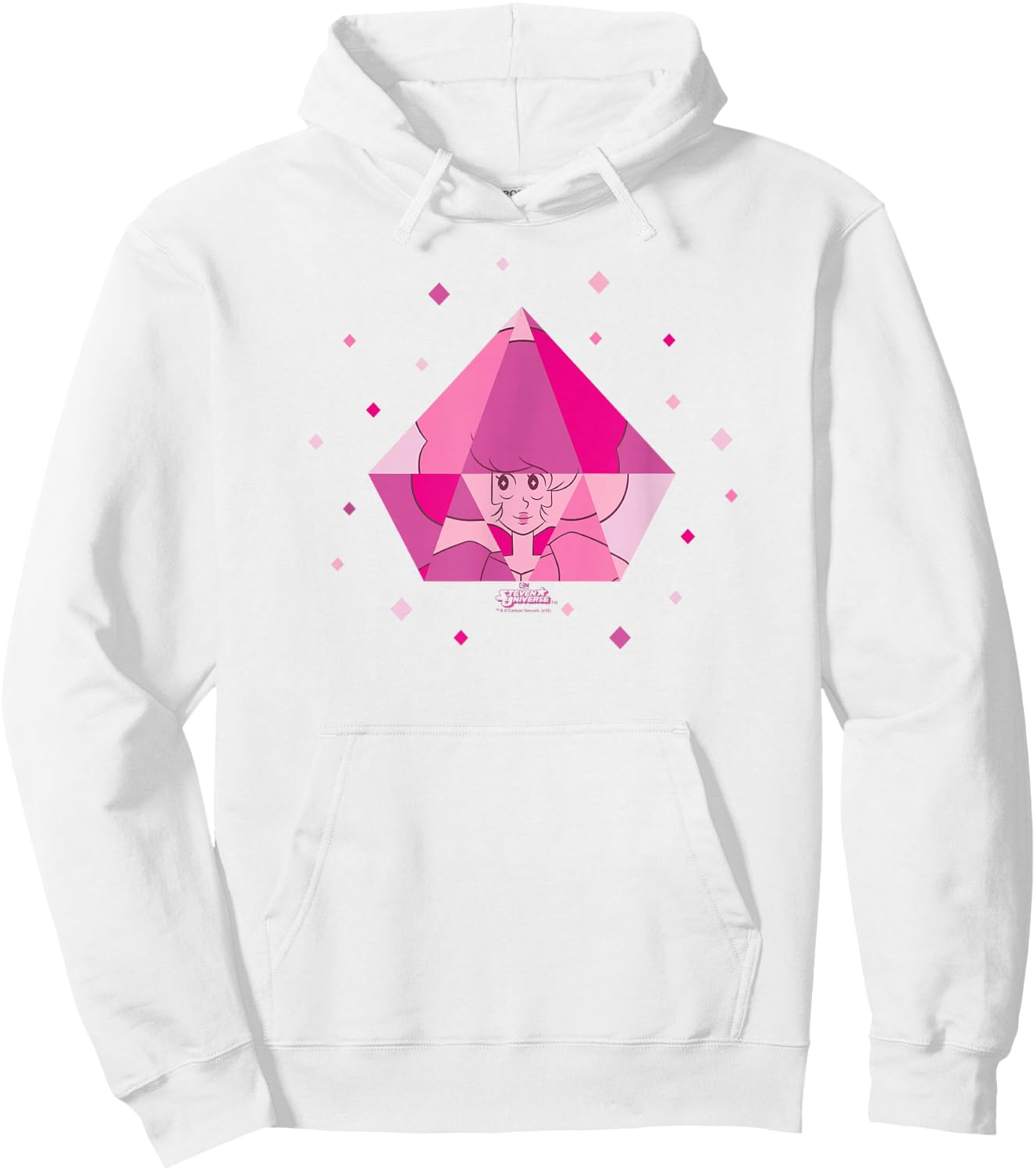Steven Universe Pink In Diamond Hoodie - Hoodie | White