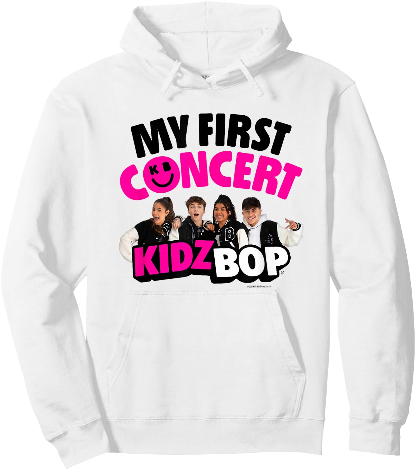 KIDZ BOP - My First Concert Design Hoodie - Hoodie | White