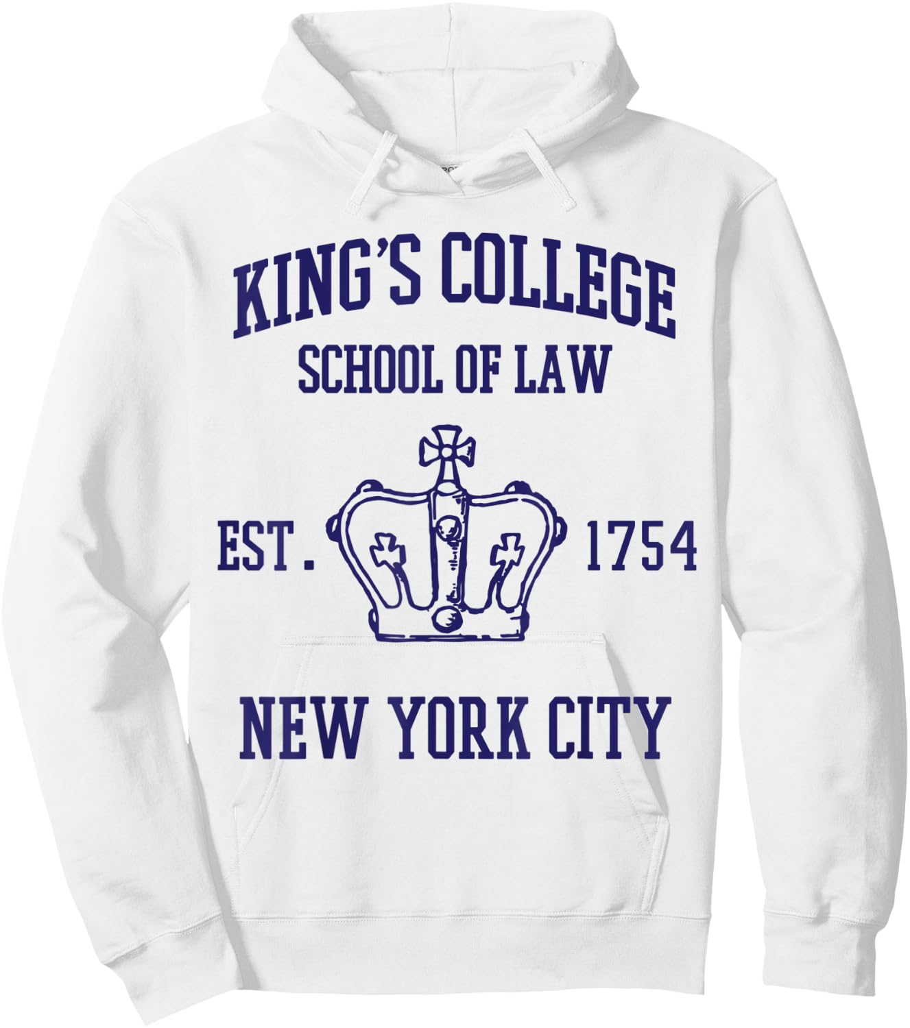 Alexander Hamilton King's College Shirt Hoodie - Hoodie | White
